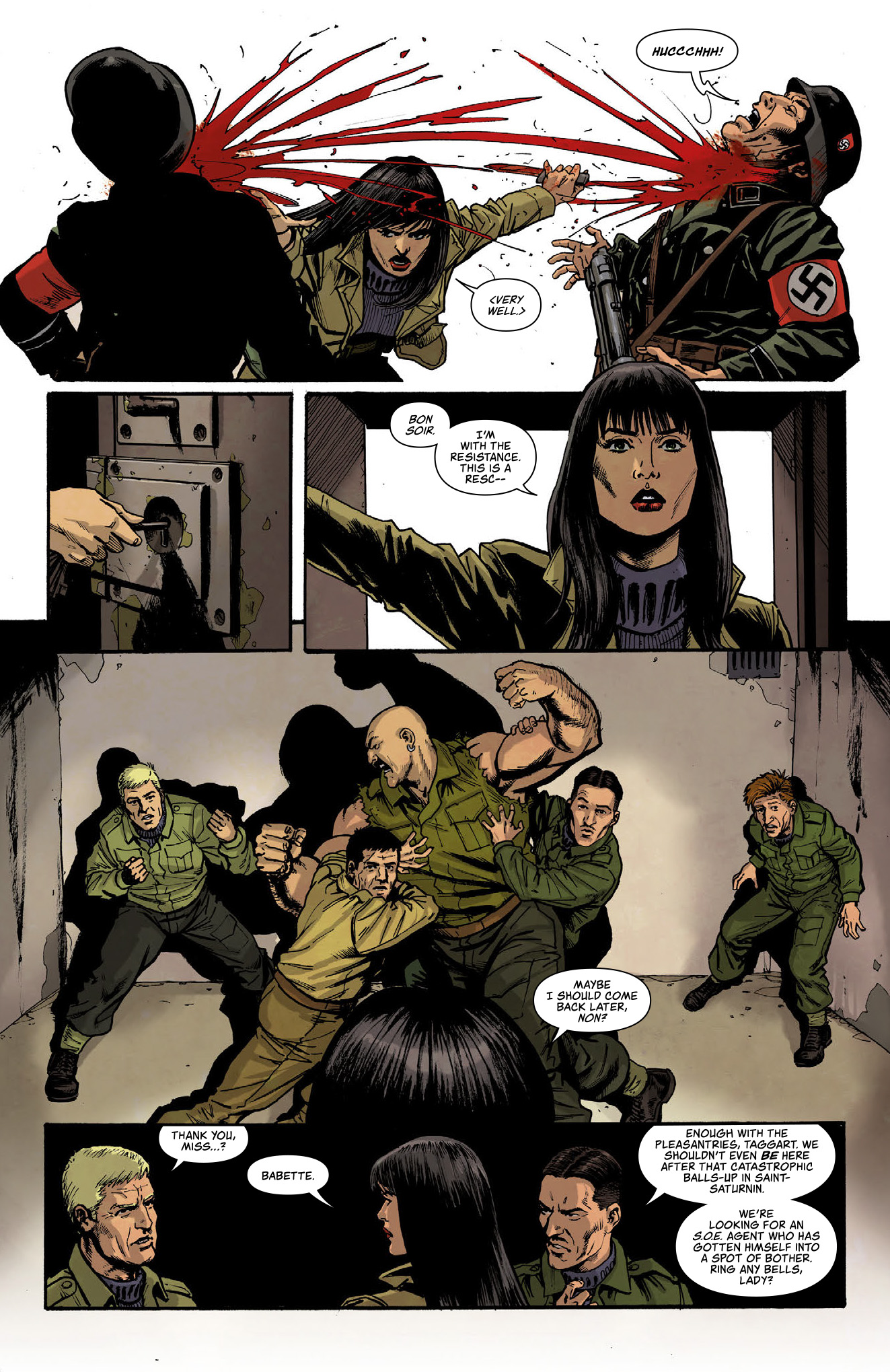 Read online Sniper Elite: Resistance comic -  Issue # TPB - 54