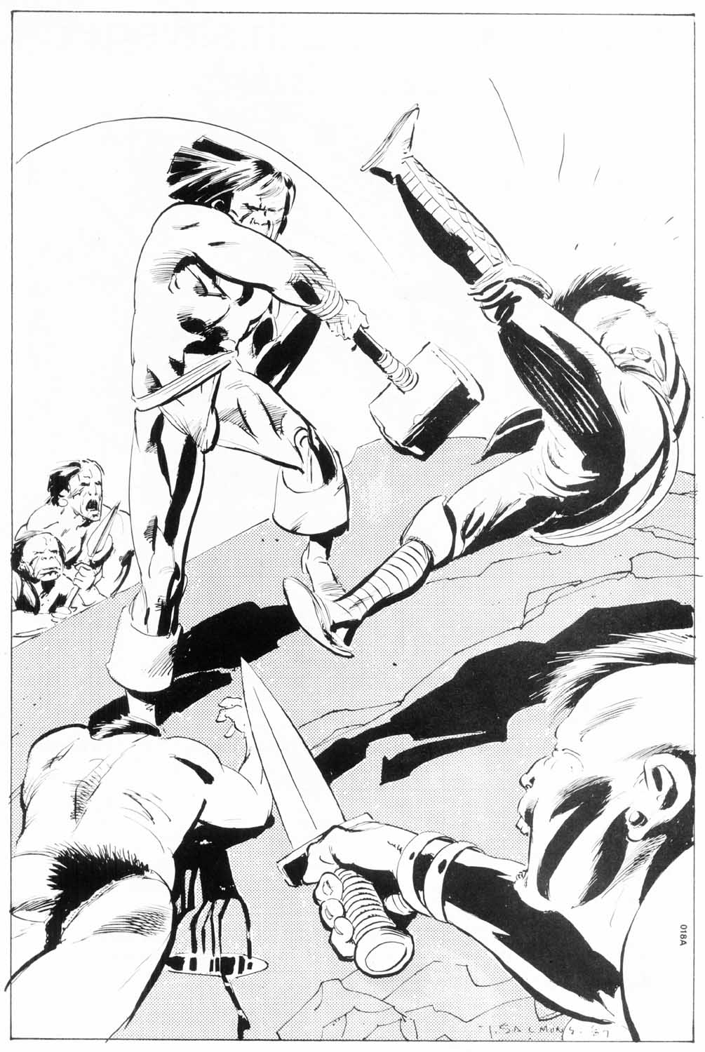 Read online The Savage Sword Of Conan comic -  Issue #157 - 63