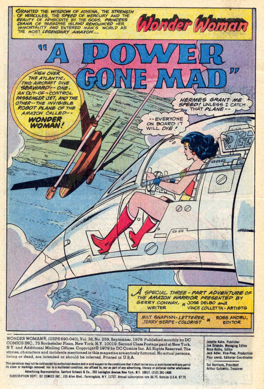 Read online Wonder Woman (1942) comic -  Issue #259 - 3