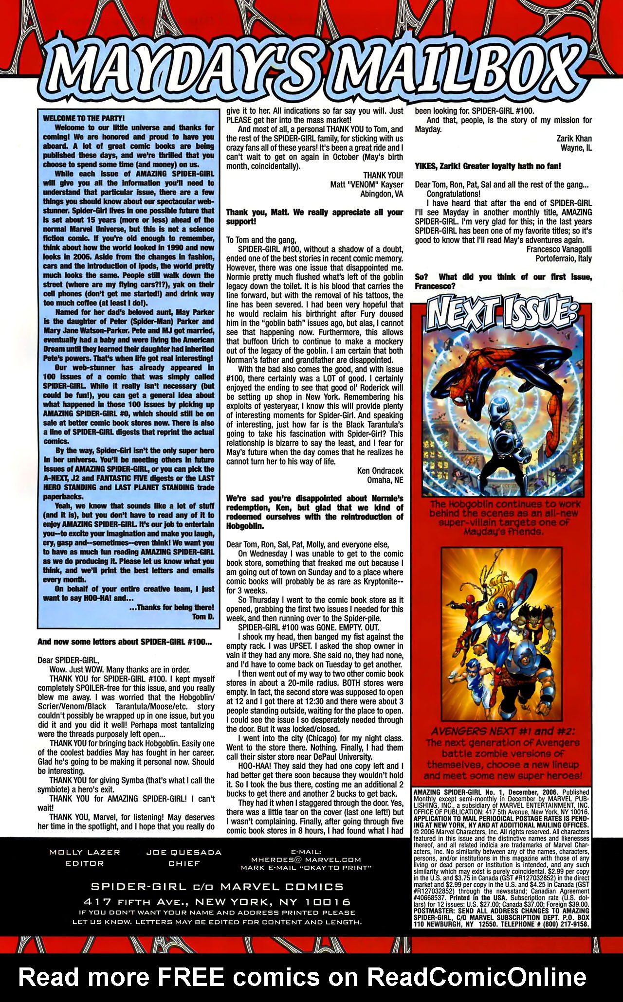 Read online Amazing Spider-Girl comic -  Issue #1 - 26