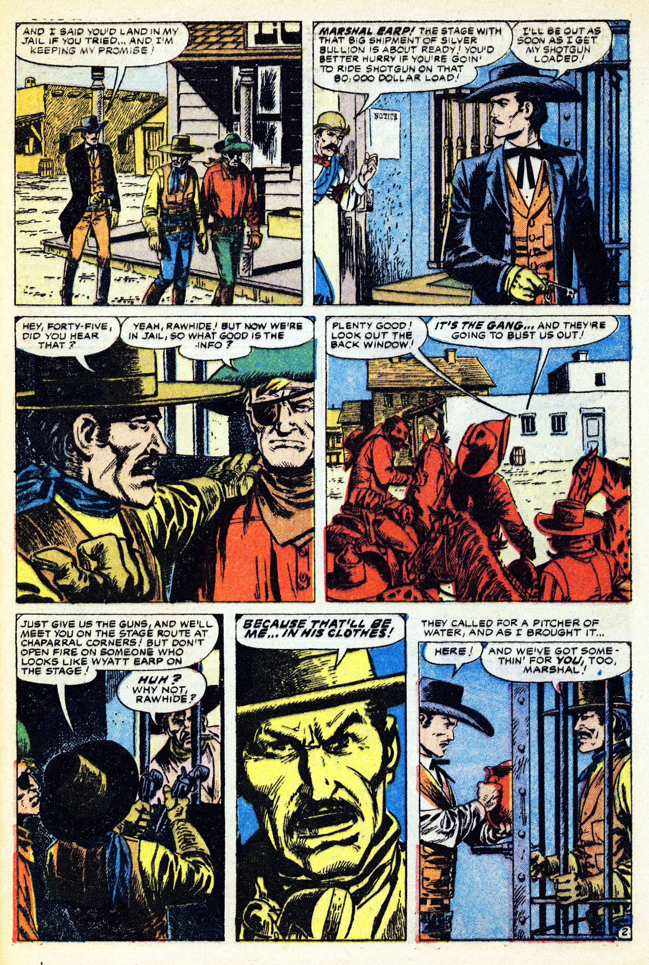 Read online Gunsmoke Western comic -  Issue #35 - 29