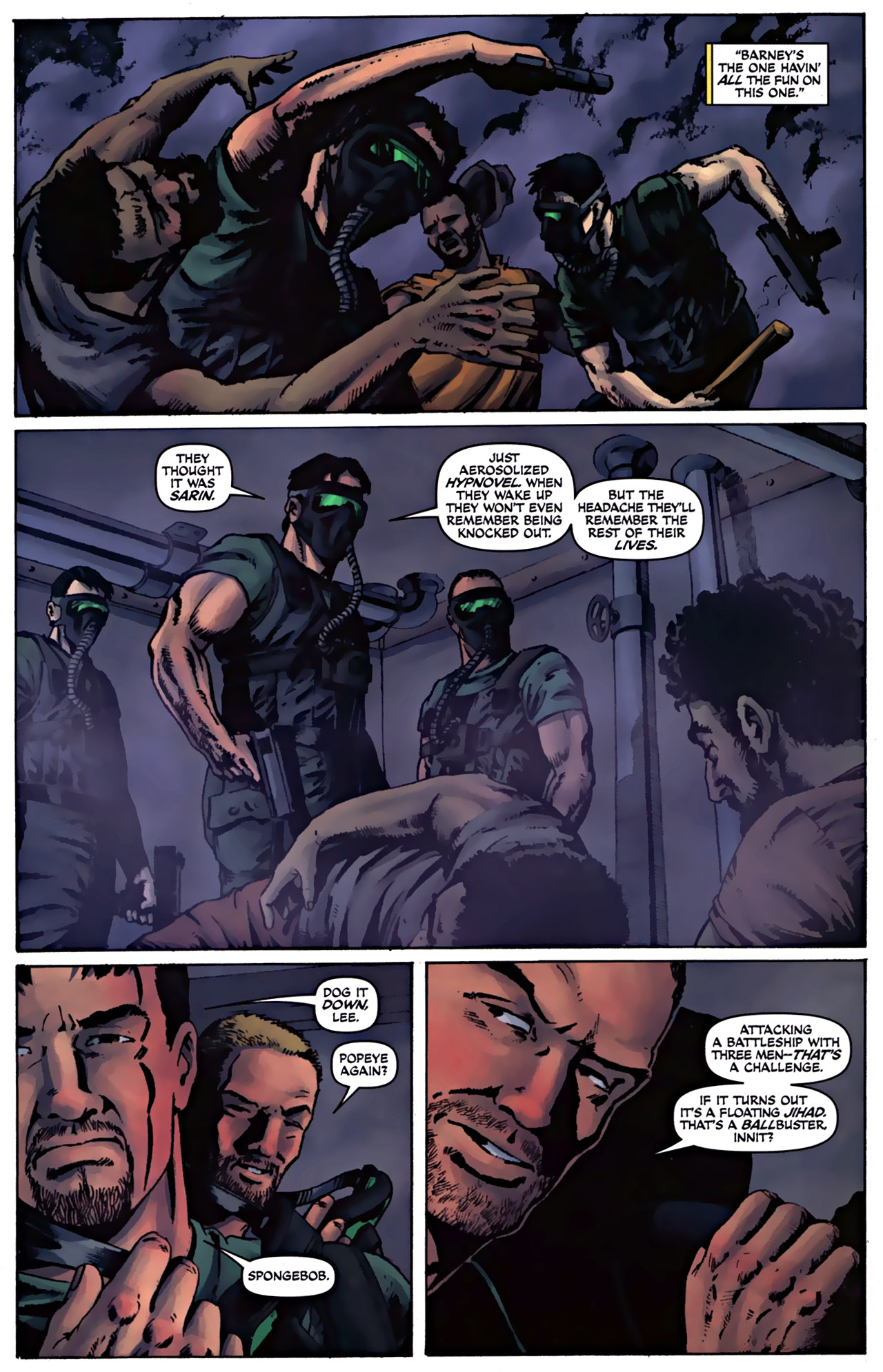 Read online The Expendables comic -  Issue #3 - 23