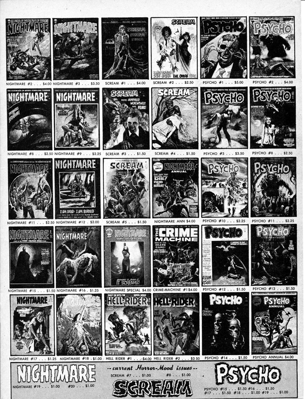 Read online Psycho comic -  Issue #20 - 23