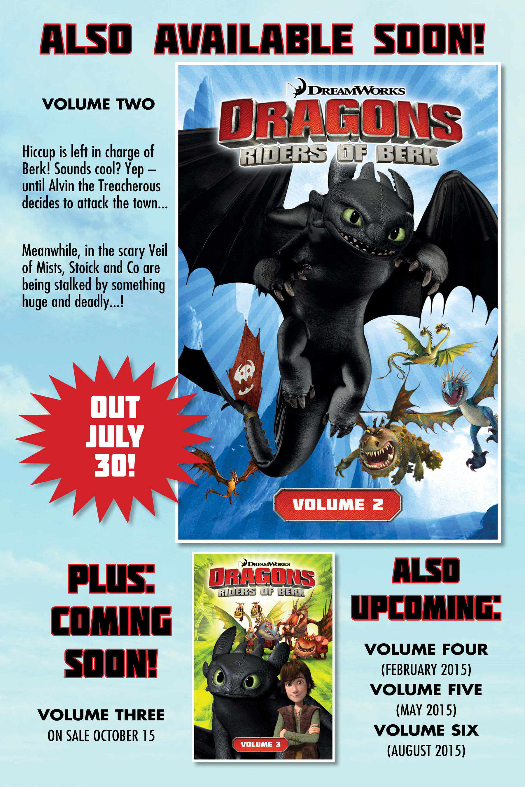 Read online DreamWorks Dragons: Riders of Berk comic -  Issue #1 - 62