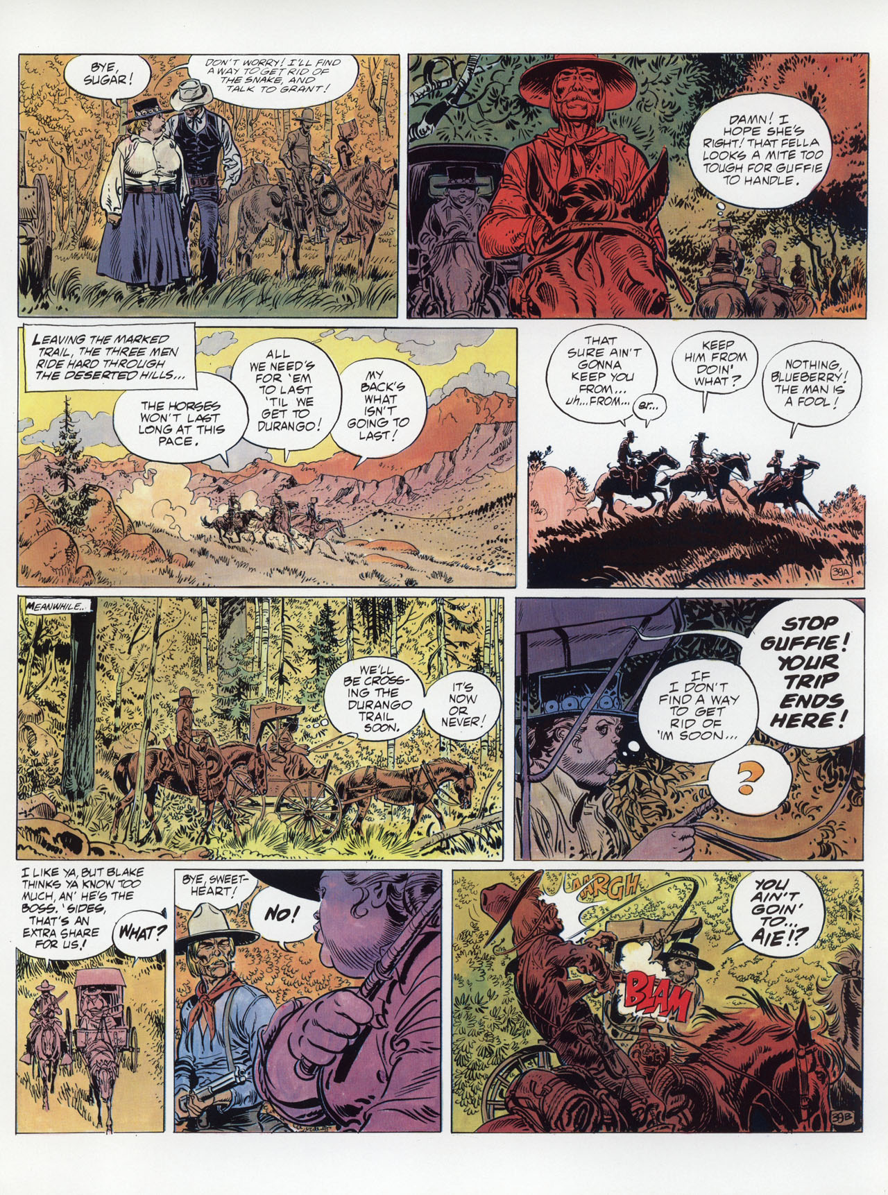 Read online Epic Graphic Novel: Blueberry comic -  Issue #2 - 109