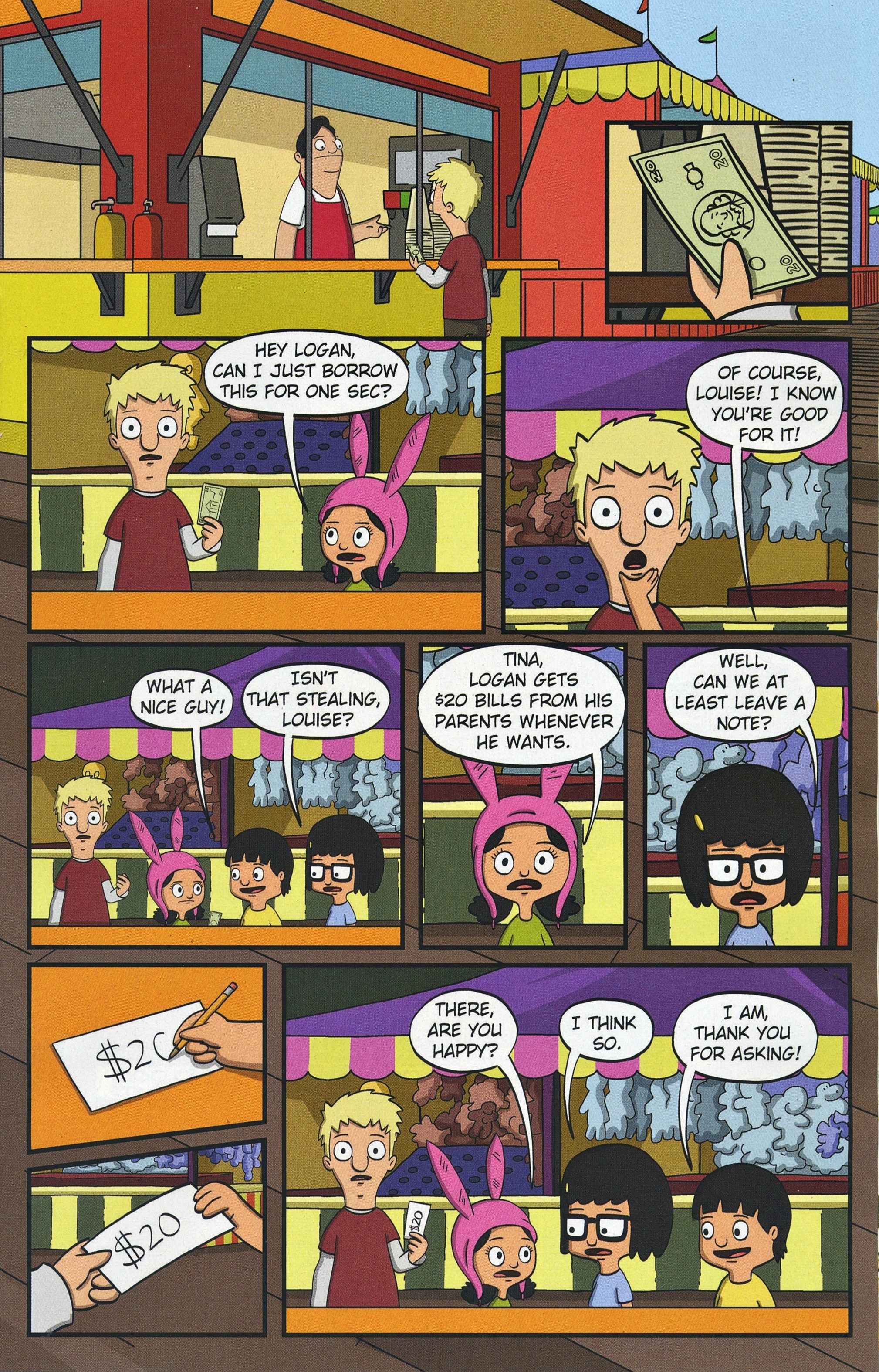 Read online Free Comic Book Day 2019 comic -  Issue # Bob's Burgers - 11