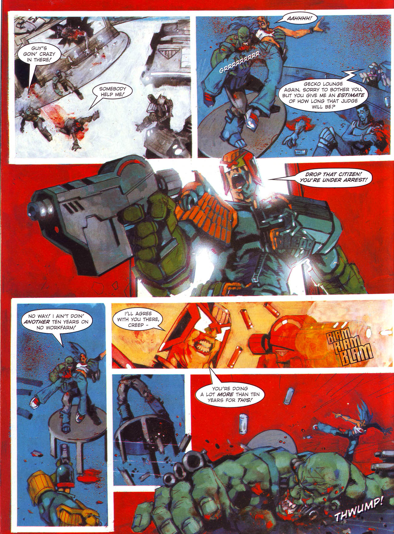 Read online Judge Dredd Megazine (vol. 3) comic -  Issue #70 - 10
