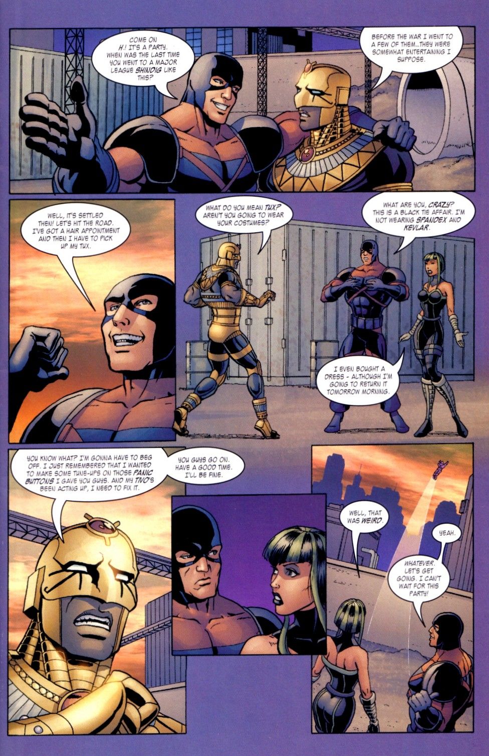 Read online City of Heroes (2004) comic -  Issue #3 - 4