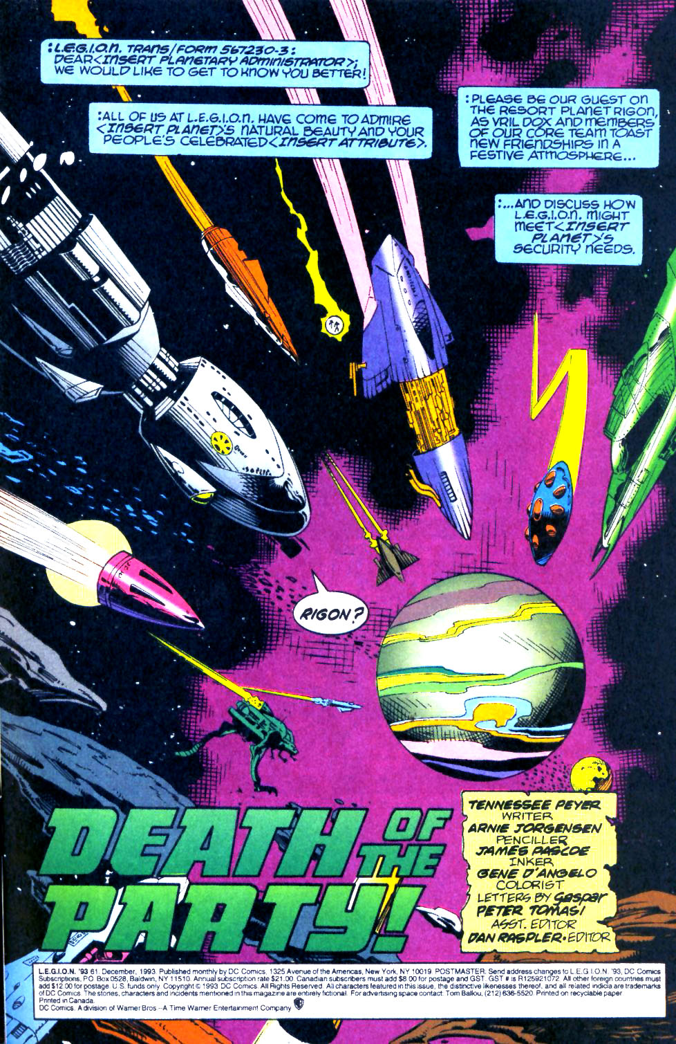 Read online L.E.G.I.O.N. comic -  Issue #61 - 2