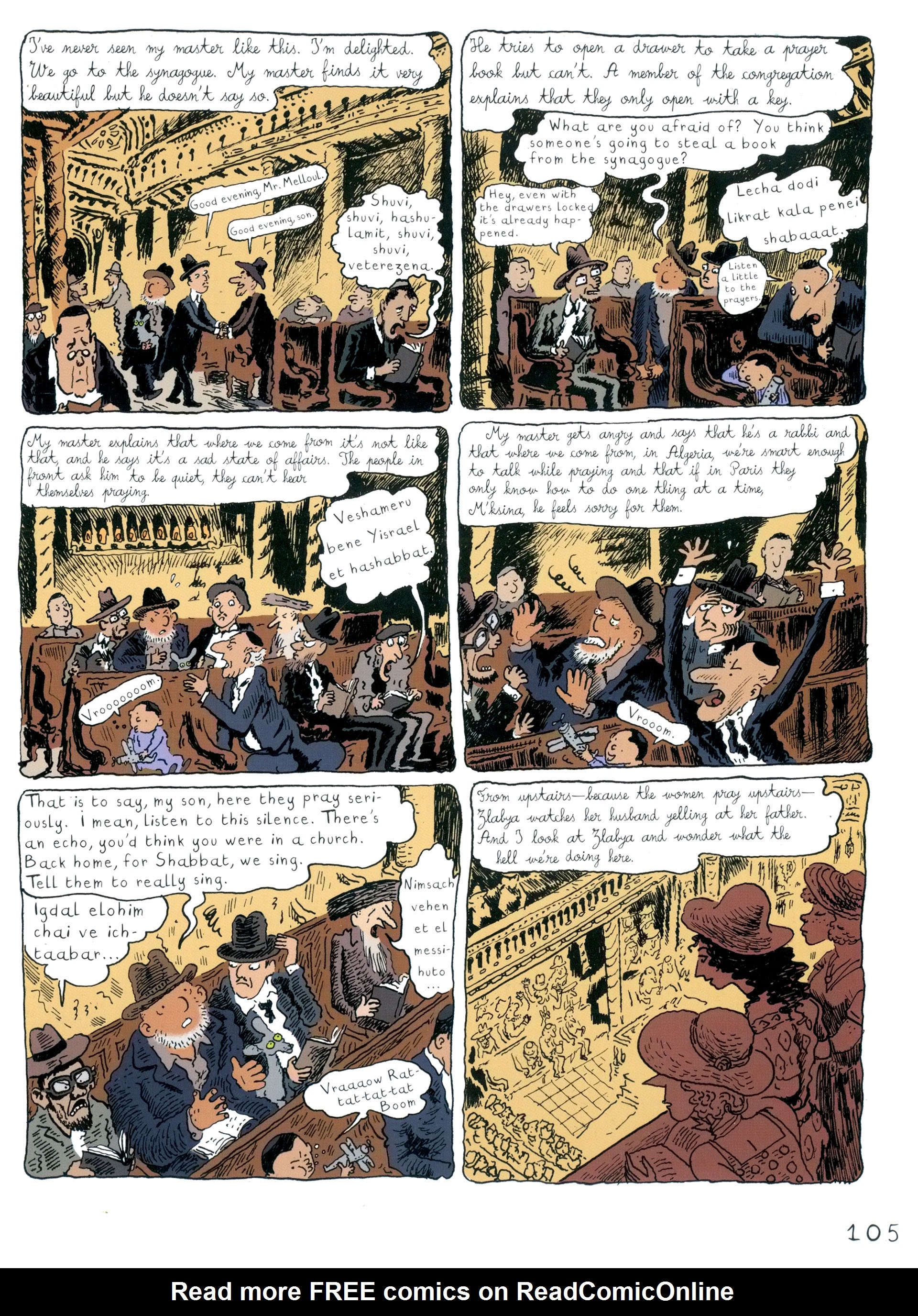 Read online The Rabbi's Cat comic -  Issue # TPB 1 (Part 2) - 13