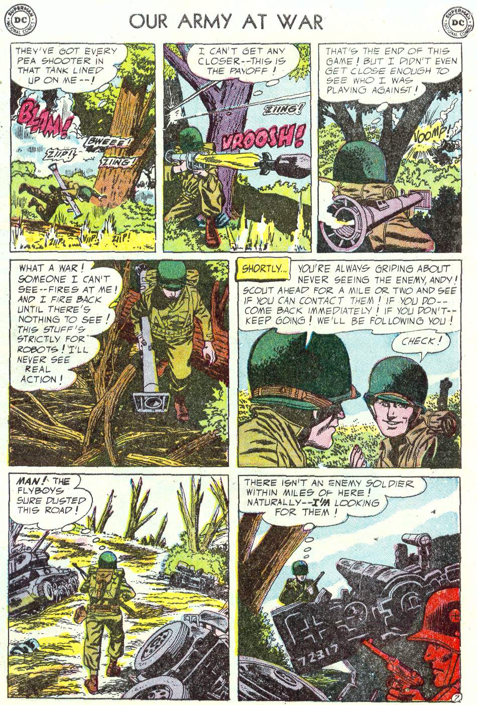 Read online Our Army at War (1952) comic -  Issue #34 - 10