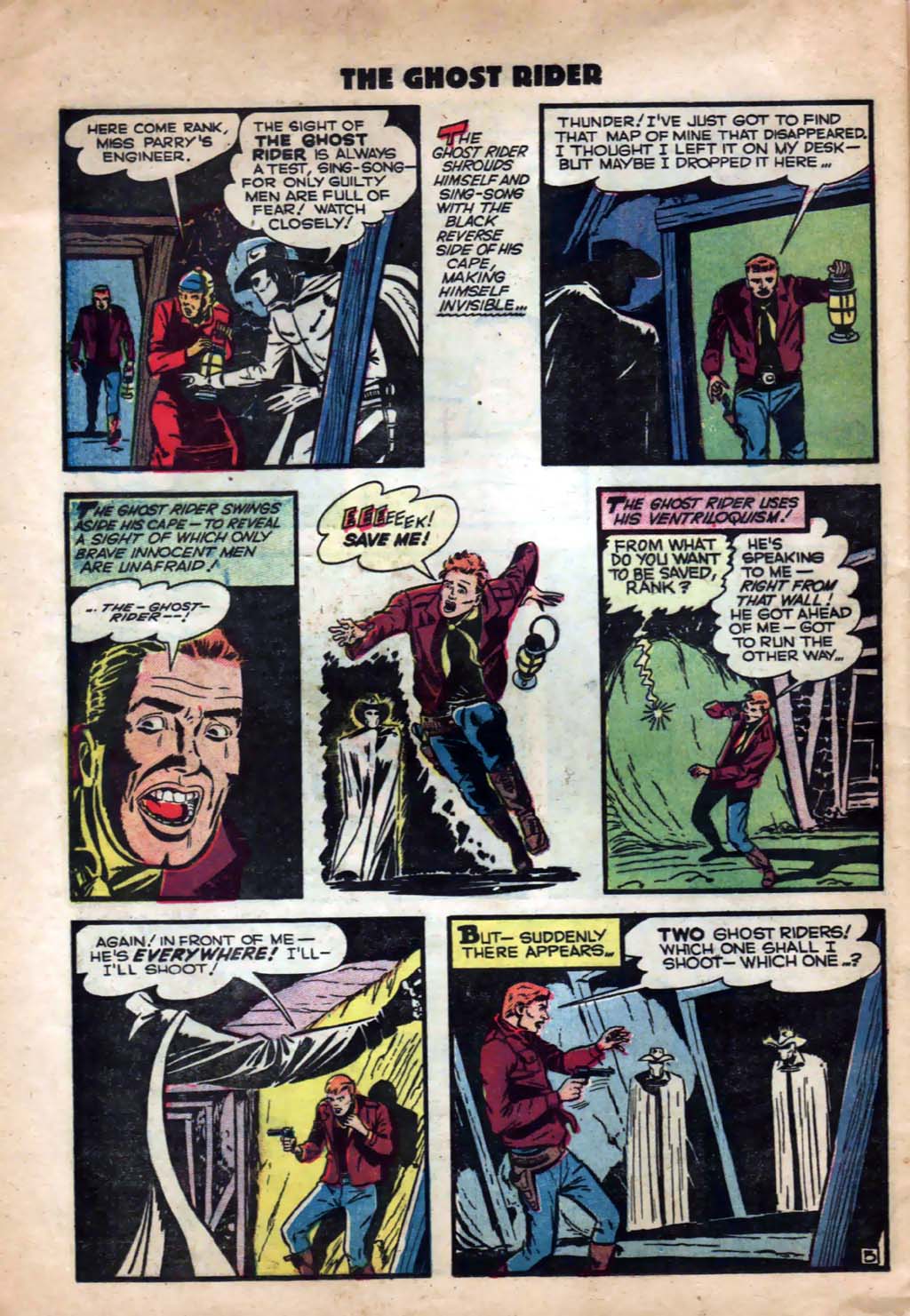 Read online The Ghost Rider (1950) comic -  Issue #3 - 29