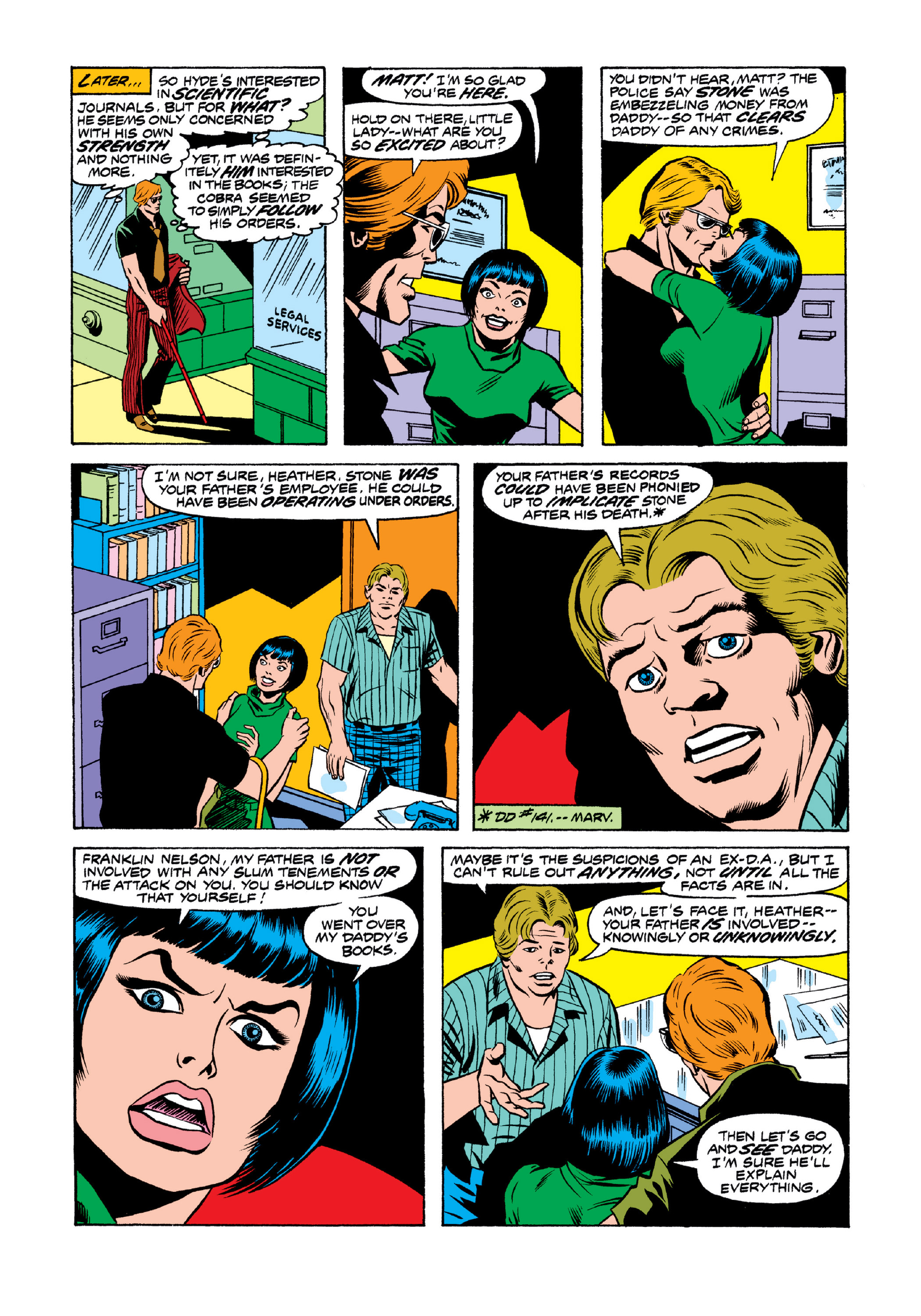 Read online Marvel Masterworks: Daredevil comic -  Issue # TPB 13 (Part 3) - 53