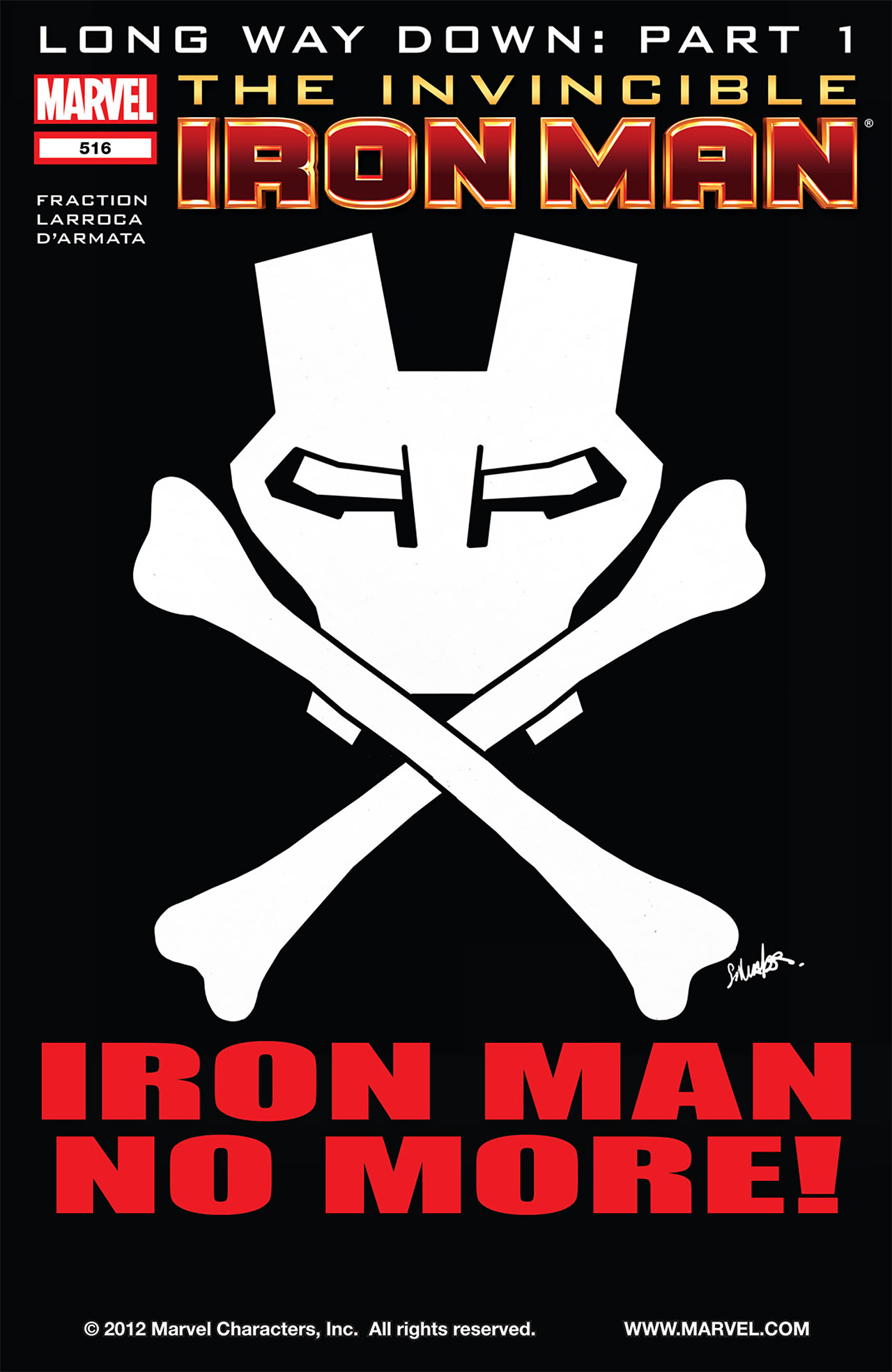 Read online The Invincible Iron Man (2008) comic -  Issue #516 - 1