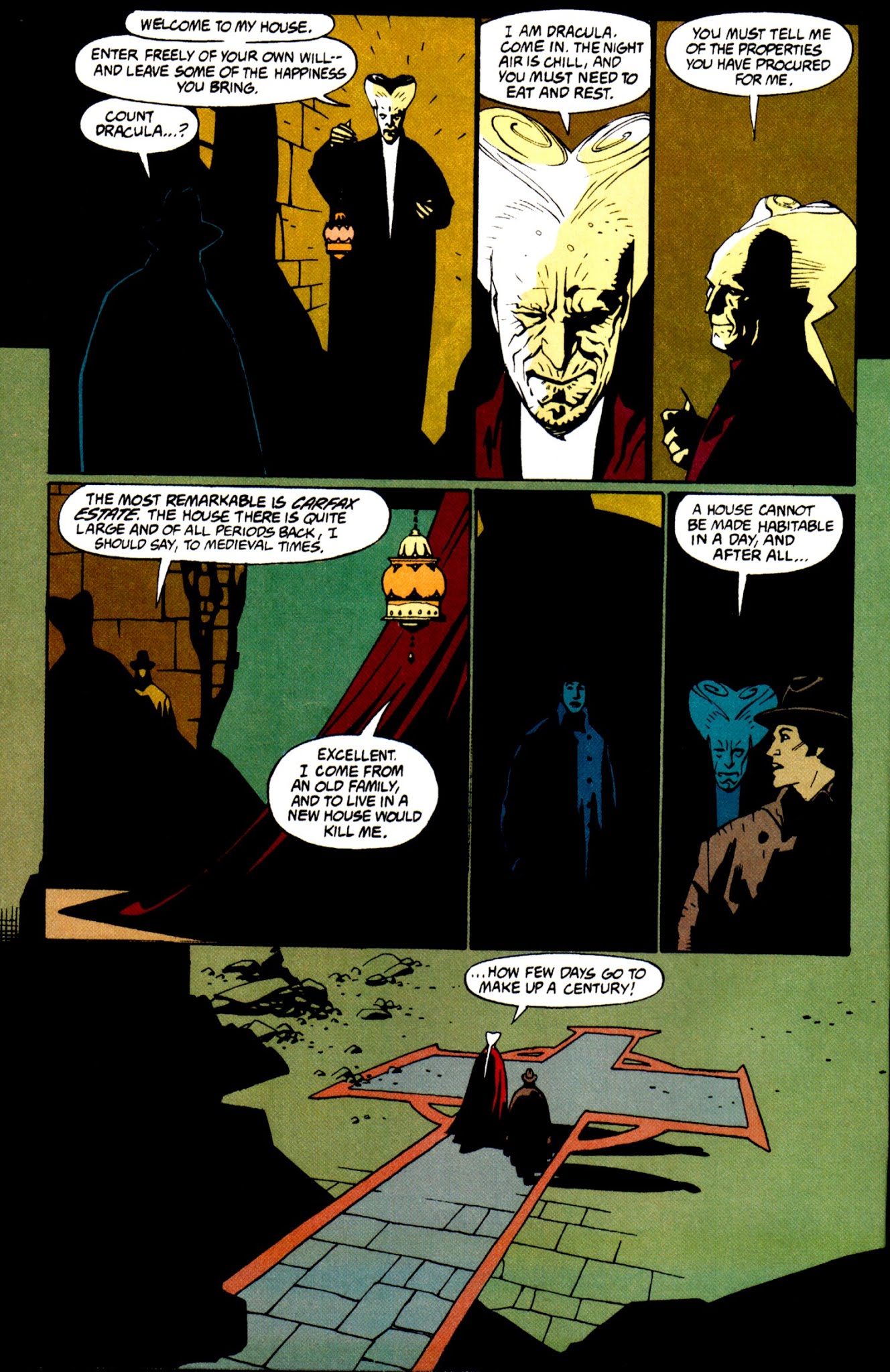 Read online Bram Stoker's Dracula comic -  Issue #1 - 16