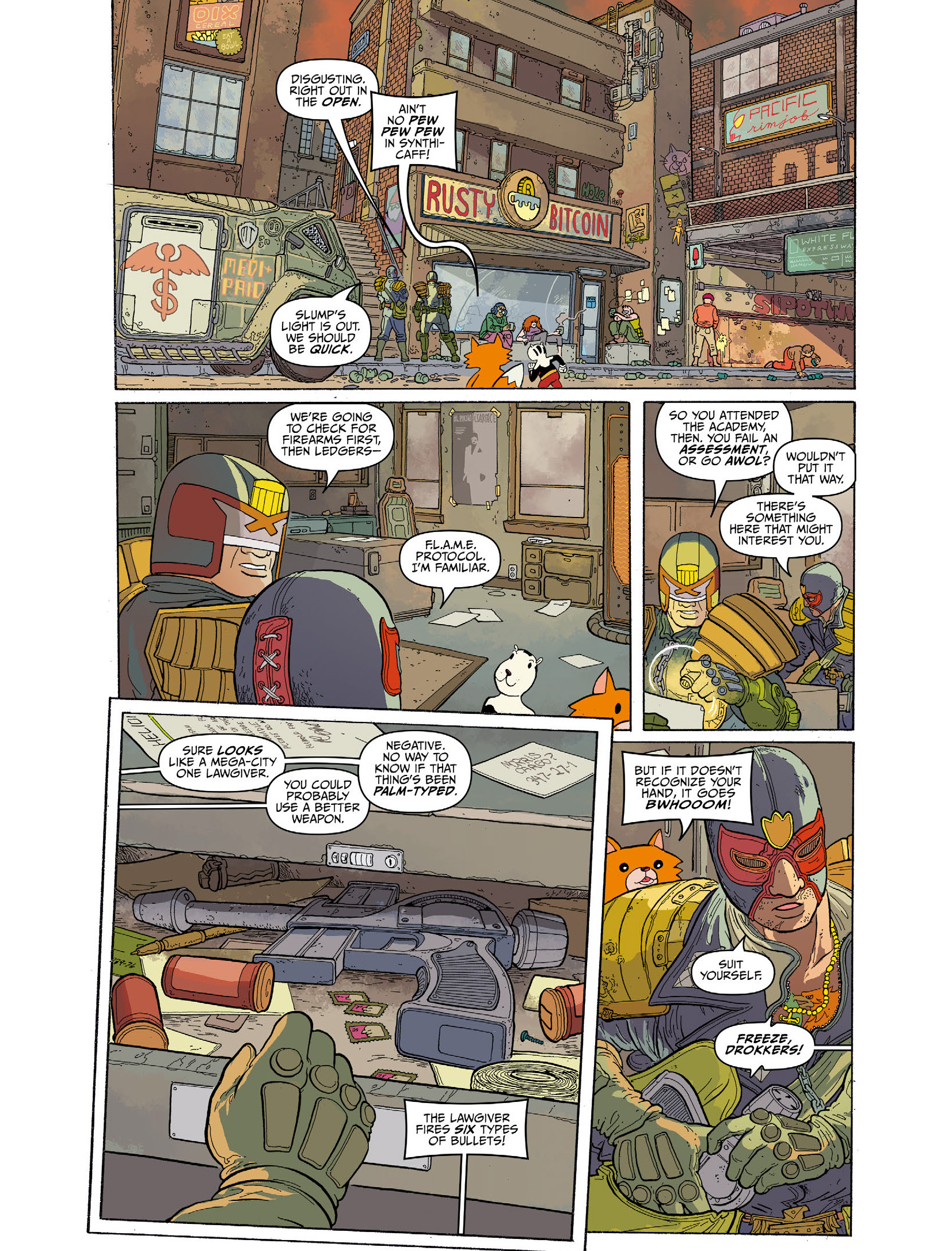 Read online Judge Dredd Megazine (Vol. 5) comic -  Issue #454 - 97