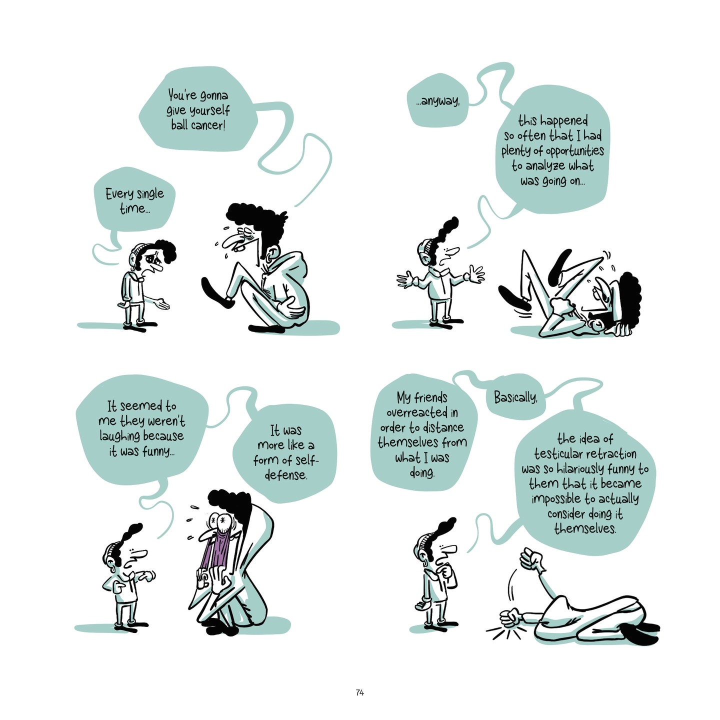 Read online Balls Up A Contraceptive Journey comic -  Issue # TPB - 73