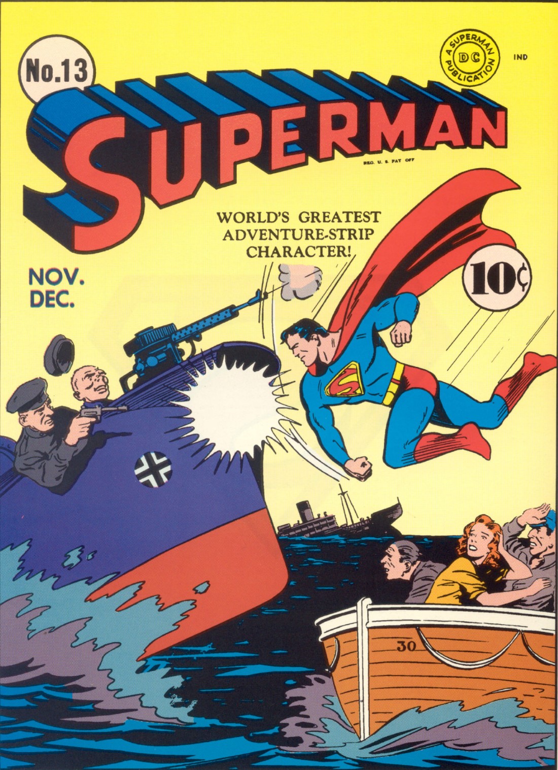 Read online Superman (1939) comic -  Issue #13 - 1