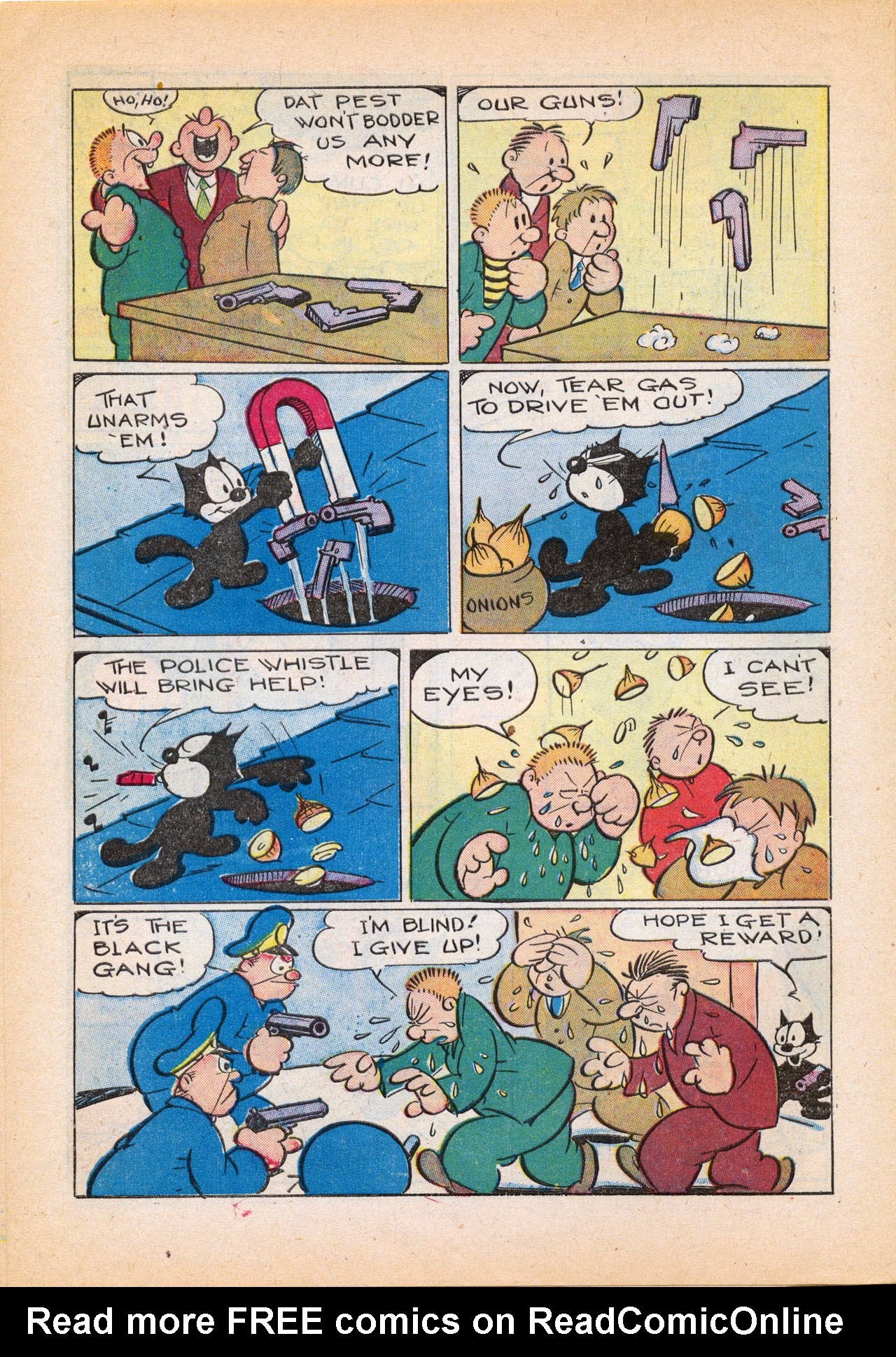 Read online Felix the Cat (1948) comic -  Issue #17 - 14