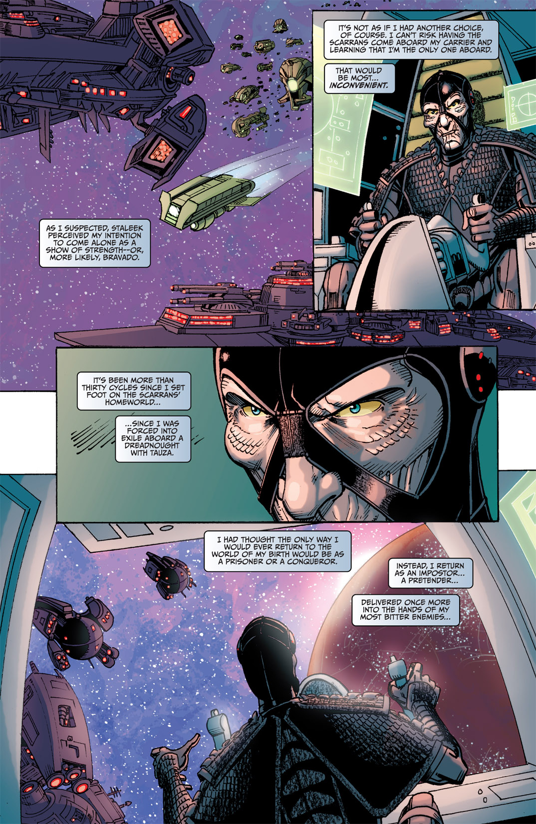 Read online Farscape: Scorpius comic -  Issue #5 - 5