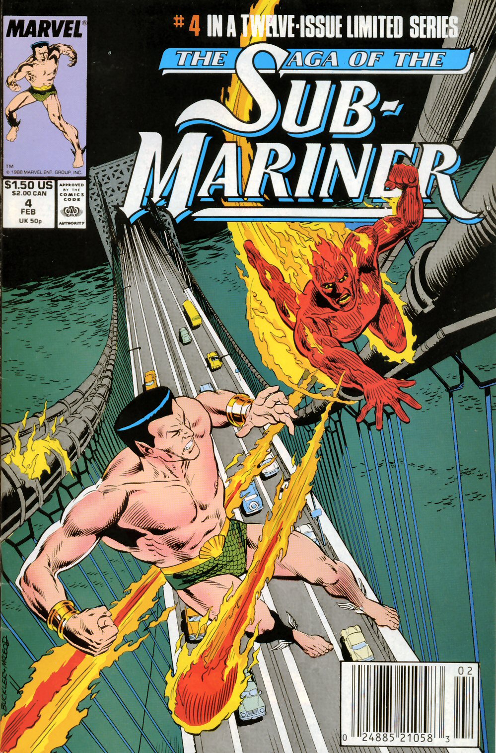 Read online Saga of the Sub-Mariner comic -  Issue #4 - 1