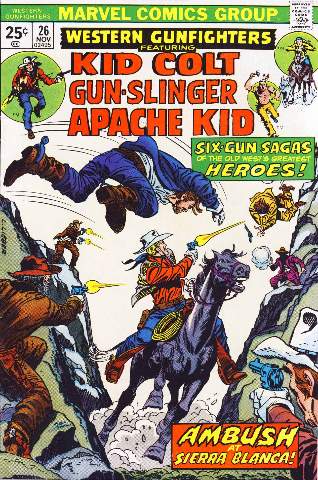 Read online Western Gunfighters comic -  Issue #26 - 1