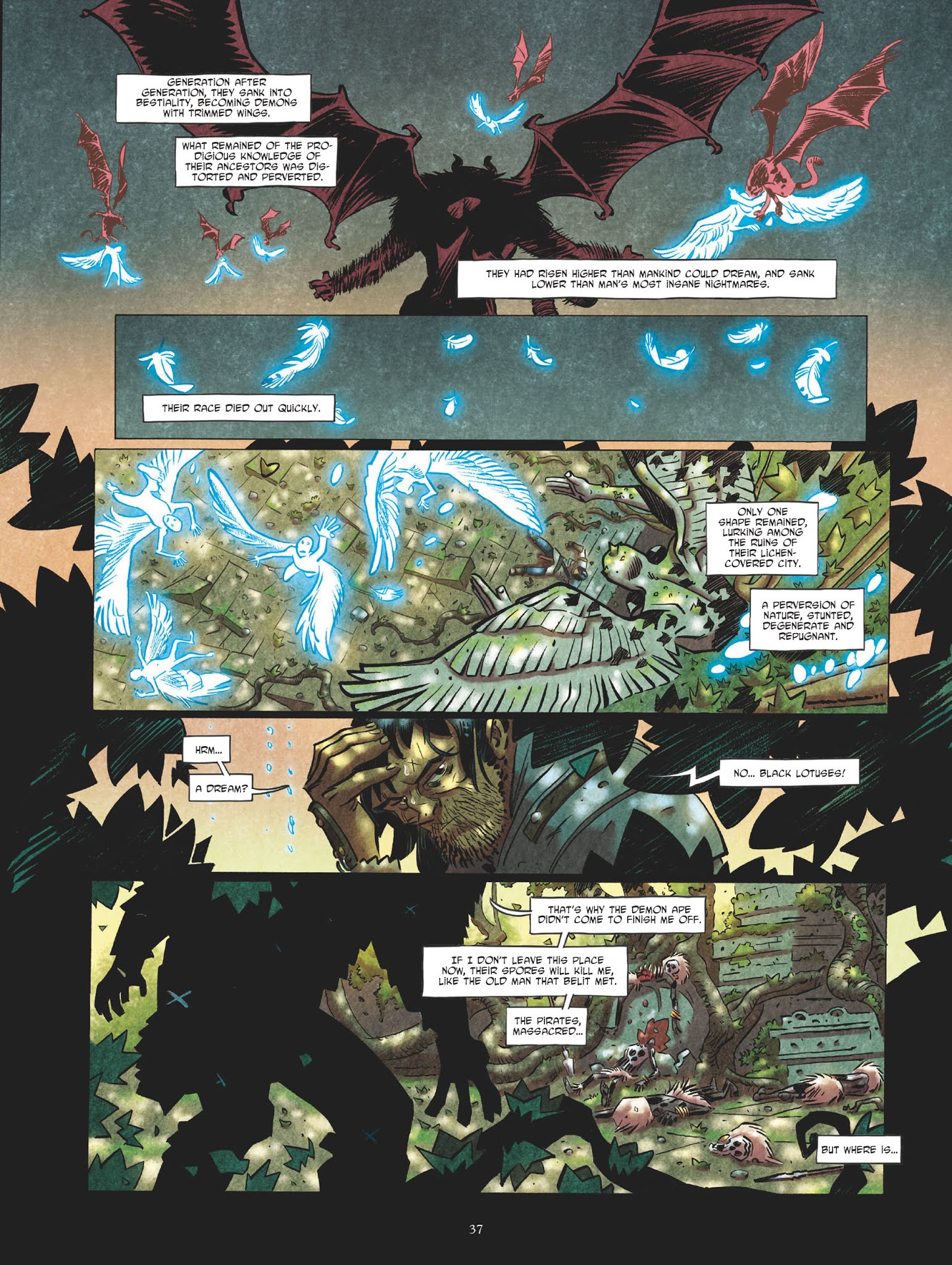 Read online Conan le Cimmérien - La Reine de la côte noire comic -  Issue #1 - 38