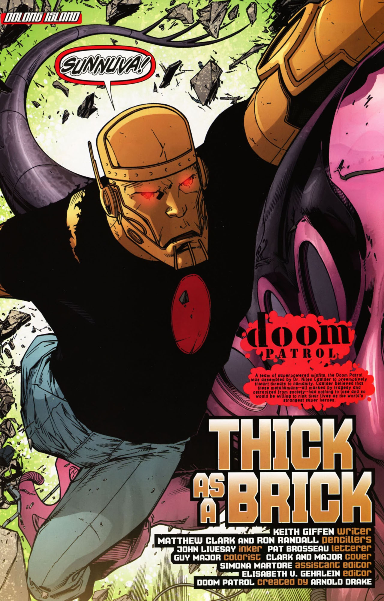 Read online Doom Patrol (2009) comic -  Issue #9 - 2