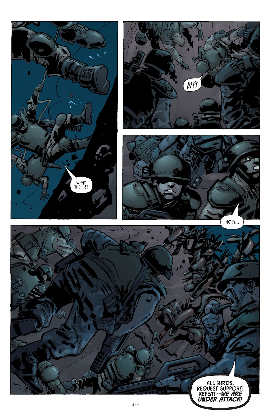 Aliens vs. Predator: The Essential Comics issue TPB 1 (Part 4) - Page 12