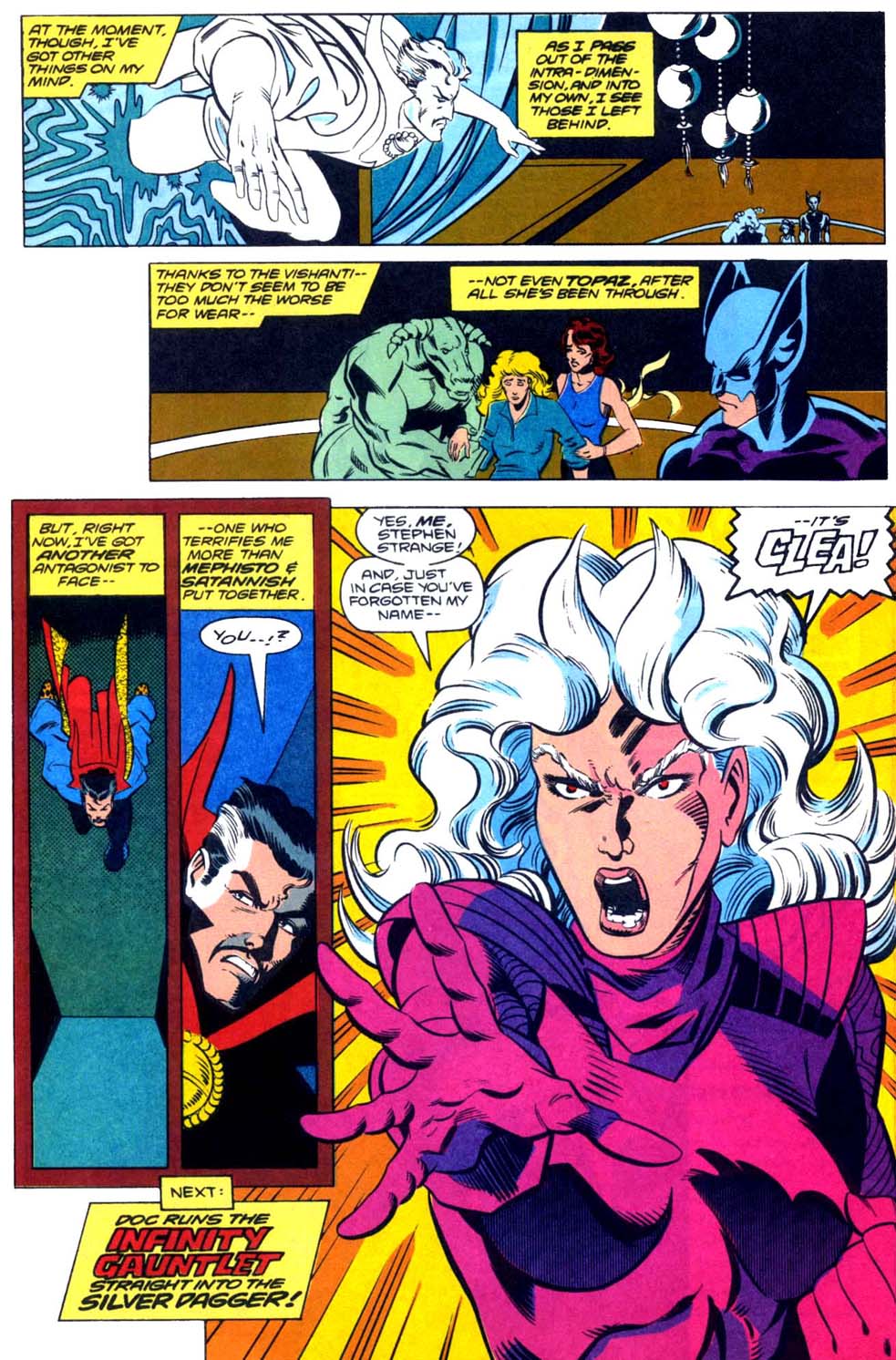 Read online Doctor Strange: Sorcerer Supreme comic -  Issue #30 - 23