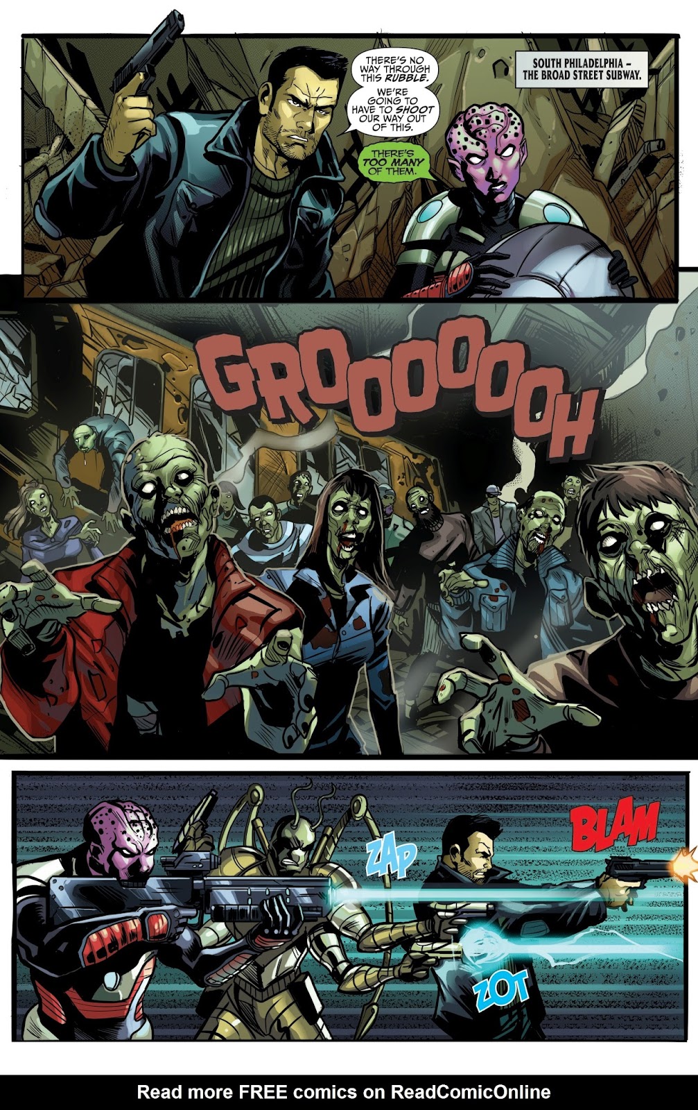 Aliens vs. Zombies issue 5 - Page 3