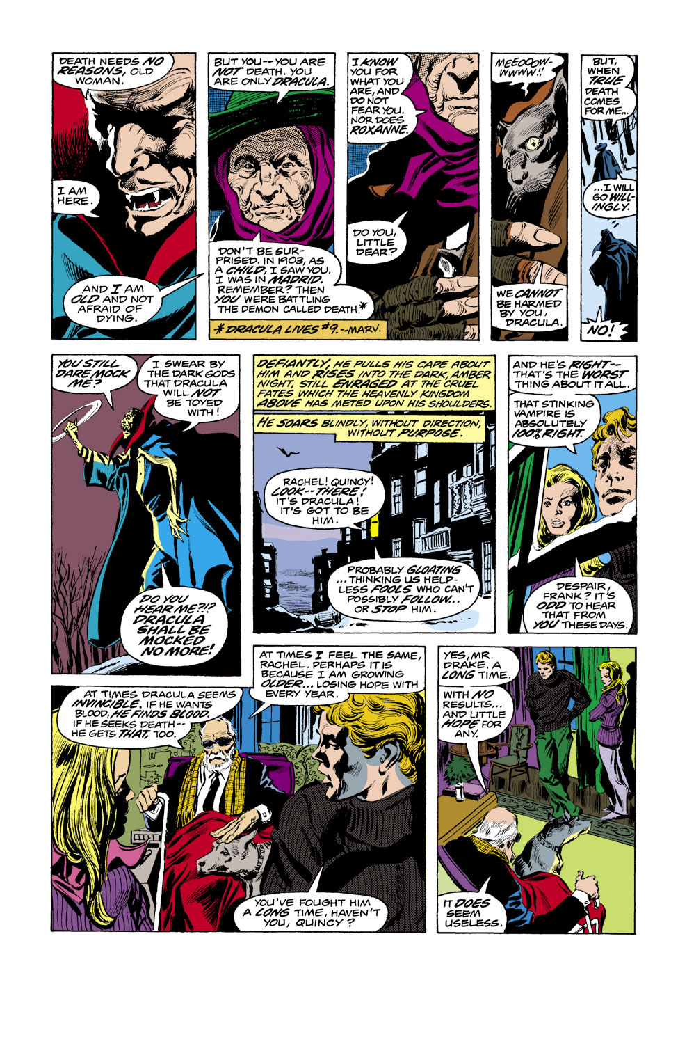 Read online Tomb of Dracula (1972) comic -  Issue #45 - 10