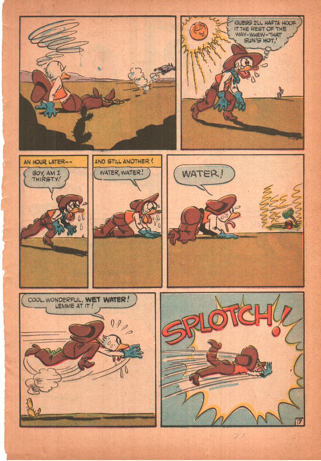 Read online Super Duck Comics comic -  Issue #3 - 38
