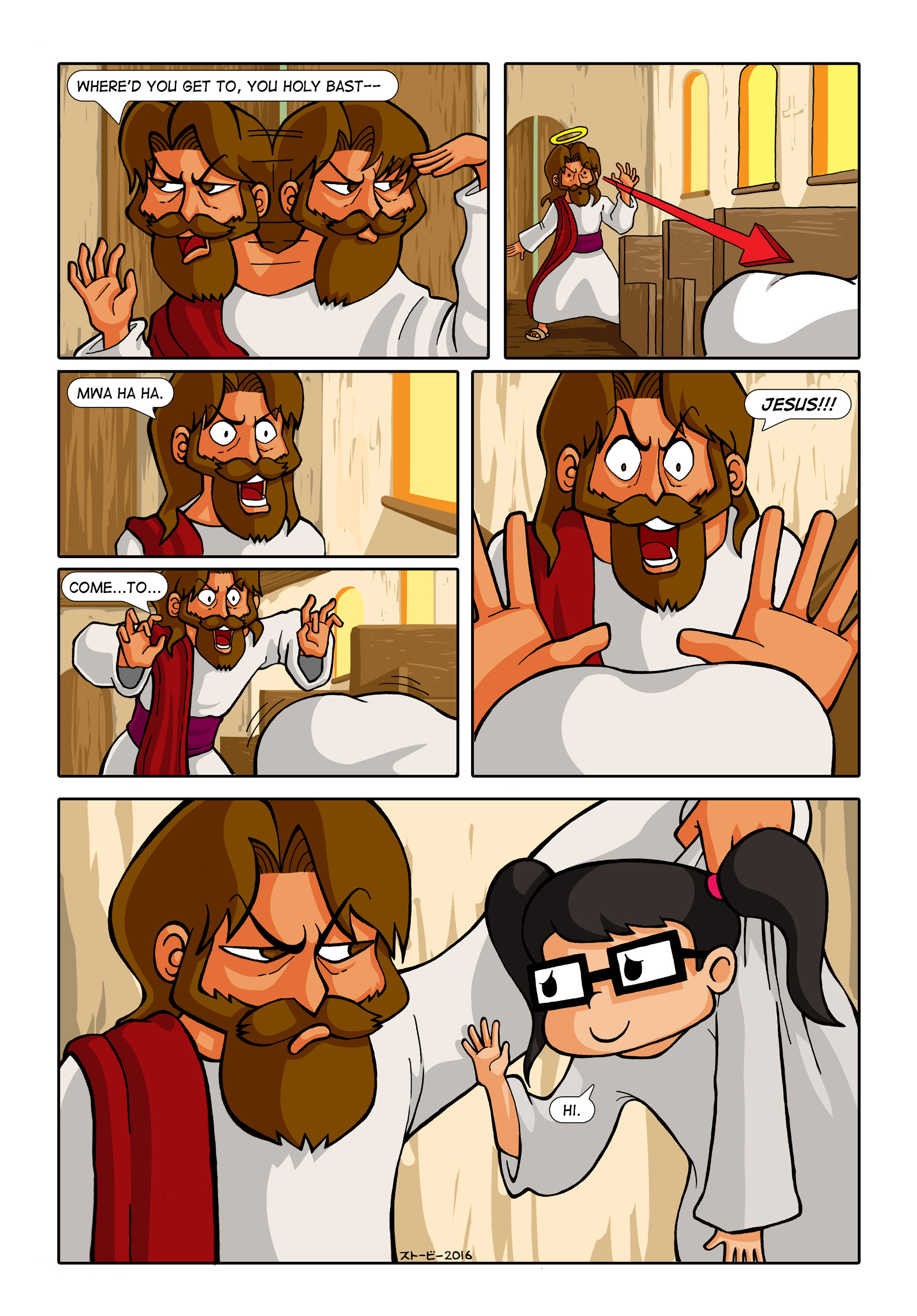 Read online Evil Jesus comic -  Issue #2 - 8