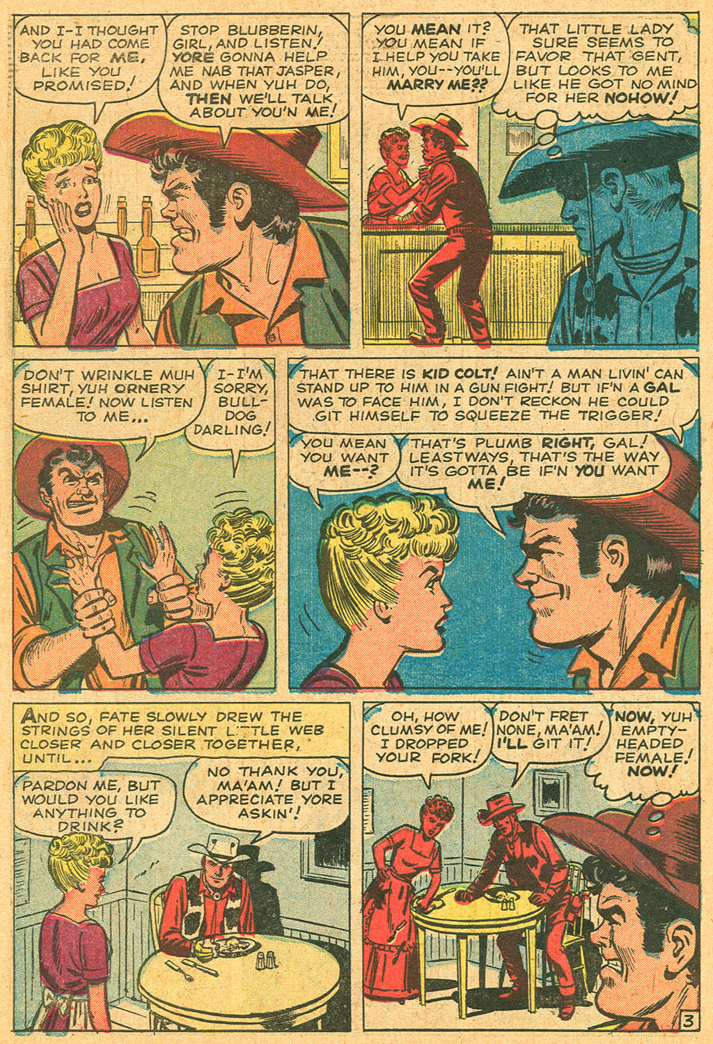 Read online Kid Colt Outlaw comic -  Issue #103 - 32