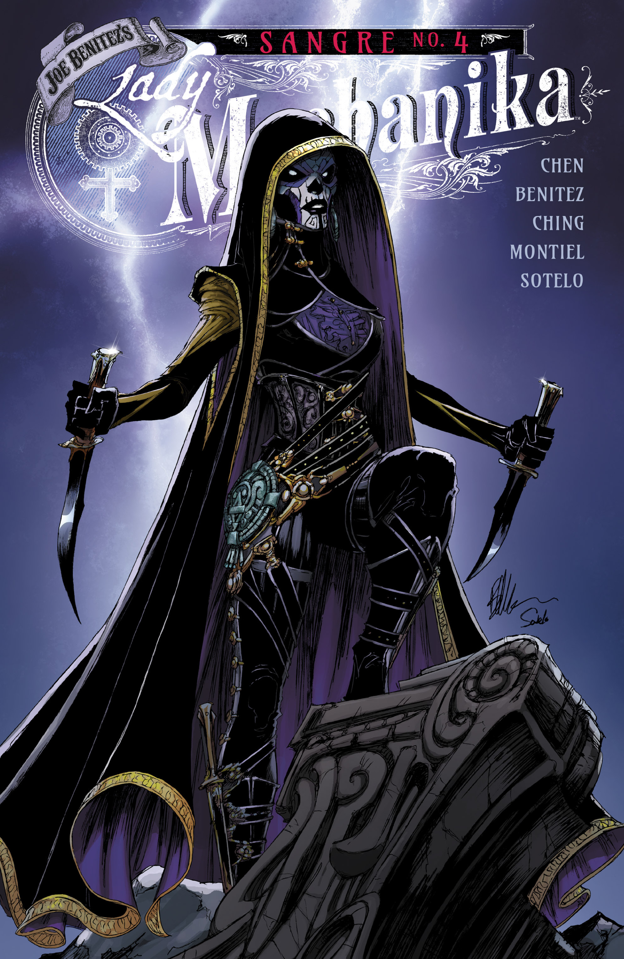 Read online Lady Mechanika: Sangre comic -  Issue #4 - 1