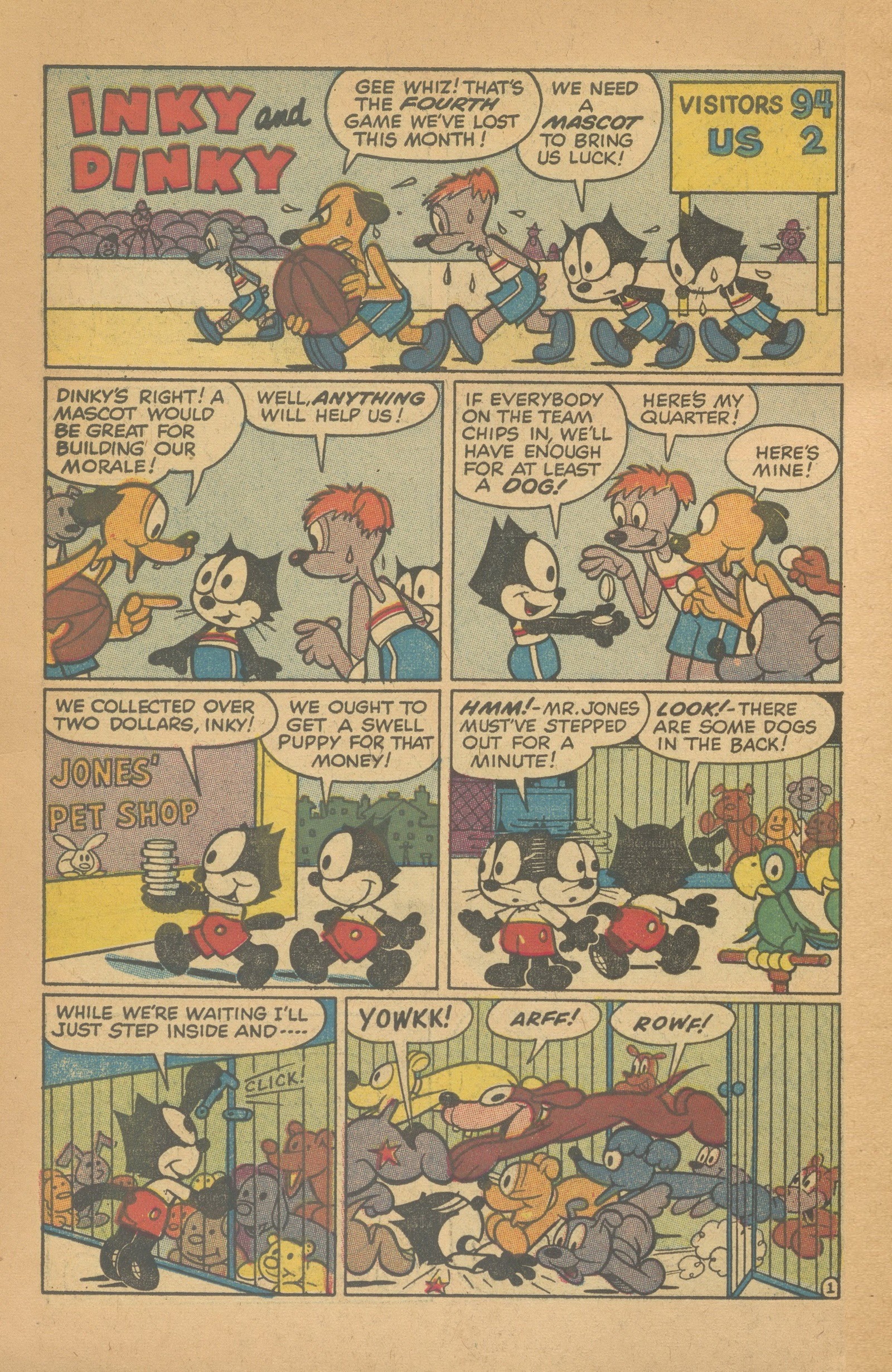Read online Felix the Cat (1955) comic -  Issue #107 - 30