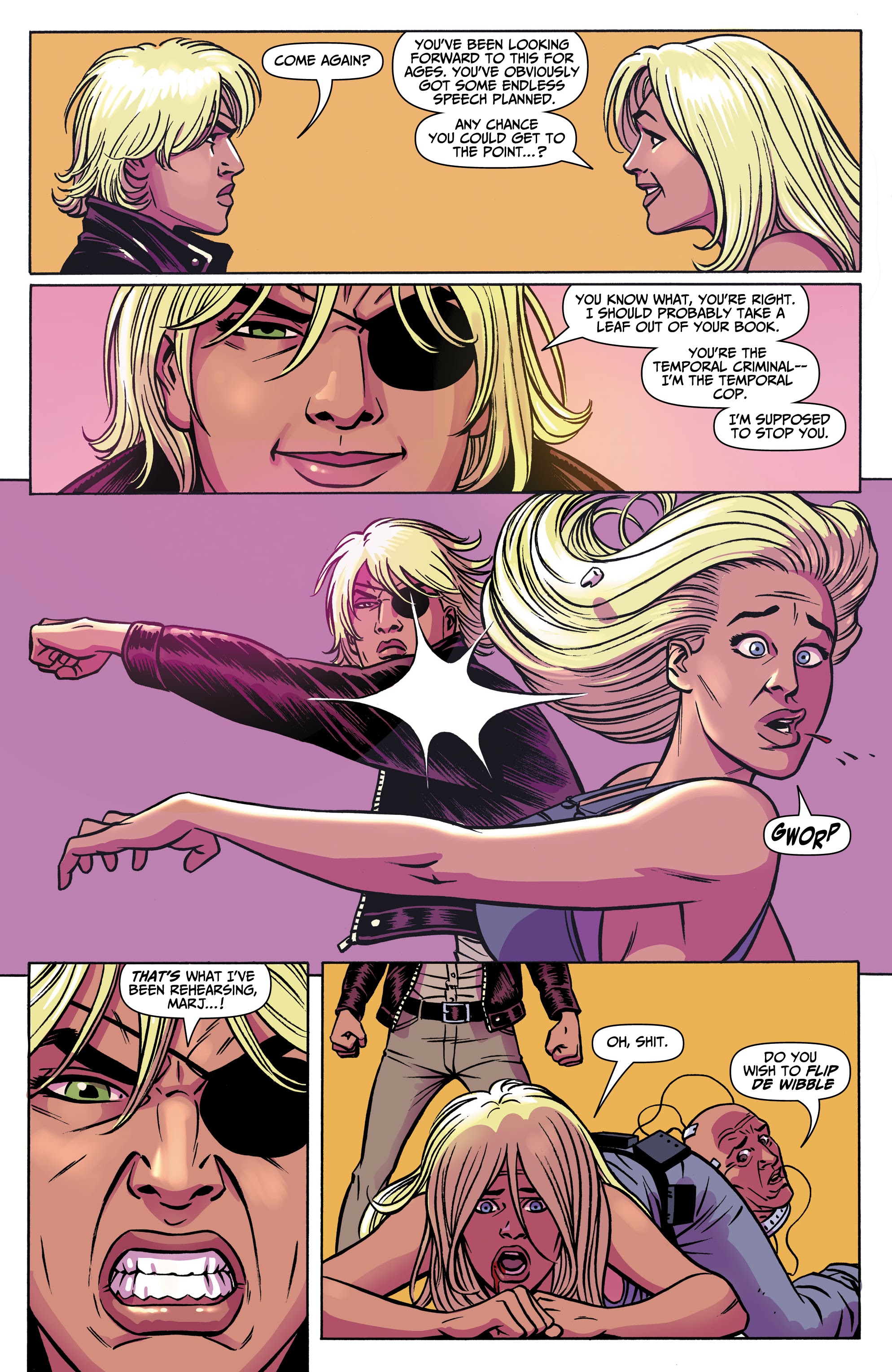Read online Marjorie Finnegan, Temporal Criminal comic -  Issue #2 - 18