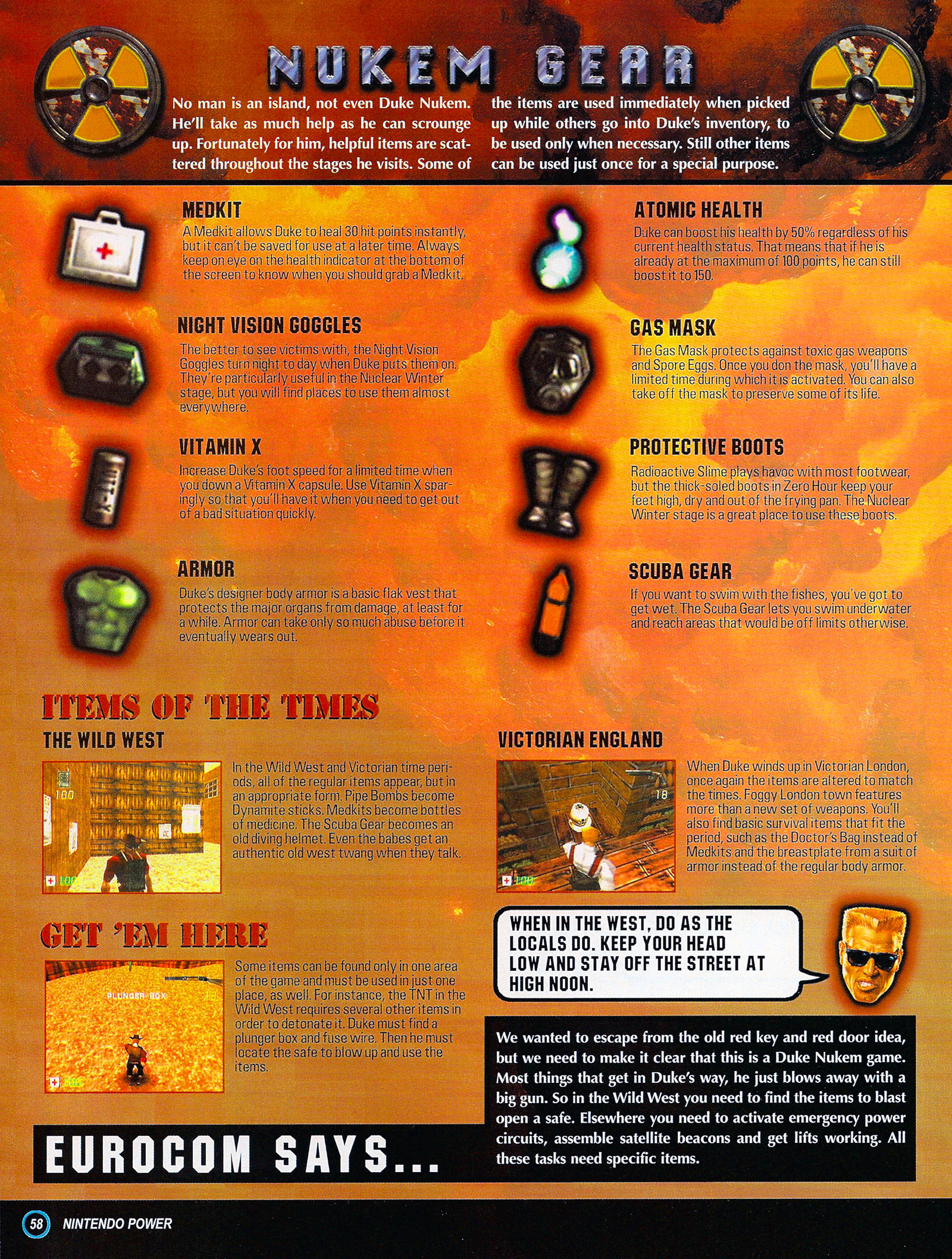 Read online Nintendo Power comic -  Issue #118 - 66