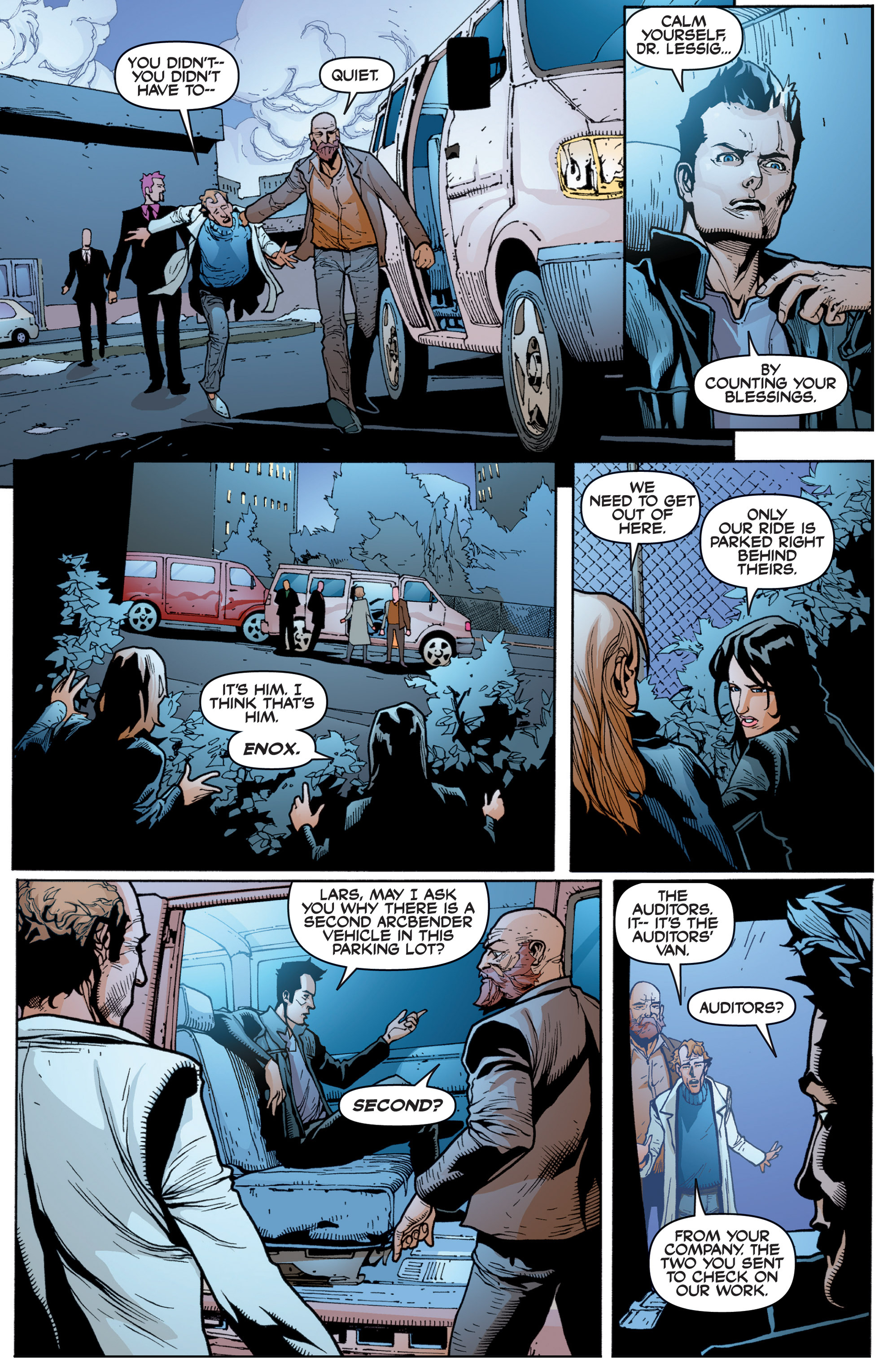 Read online Days Missing: Enox comic -  Issue # Full - 55