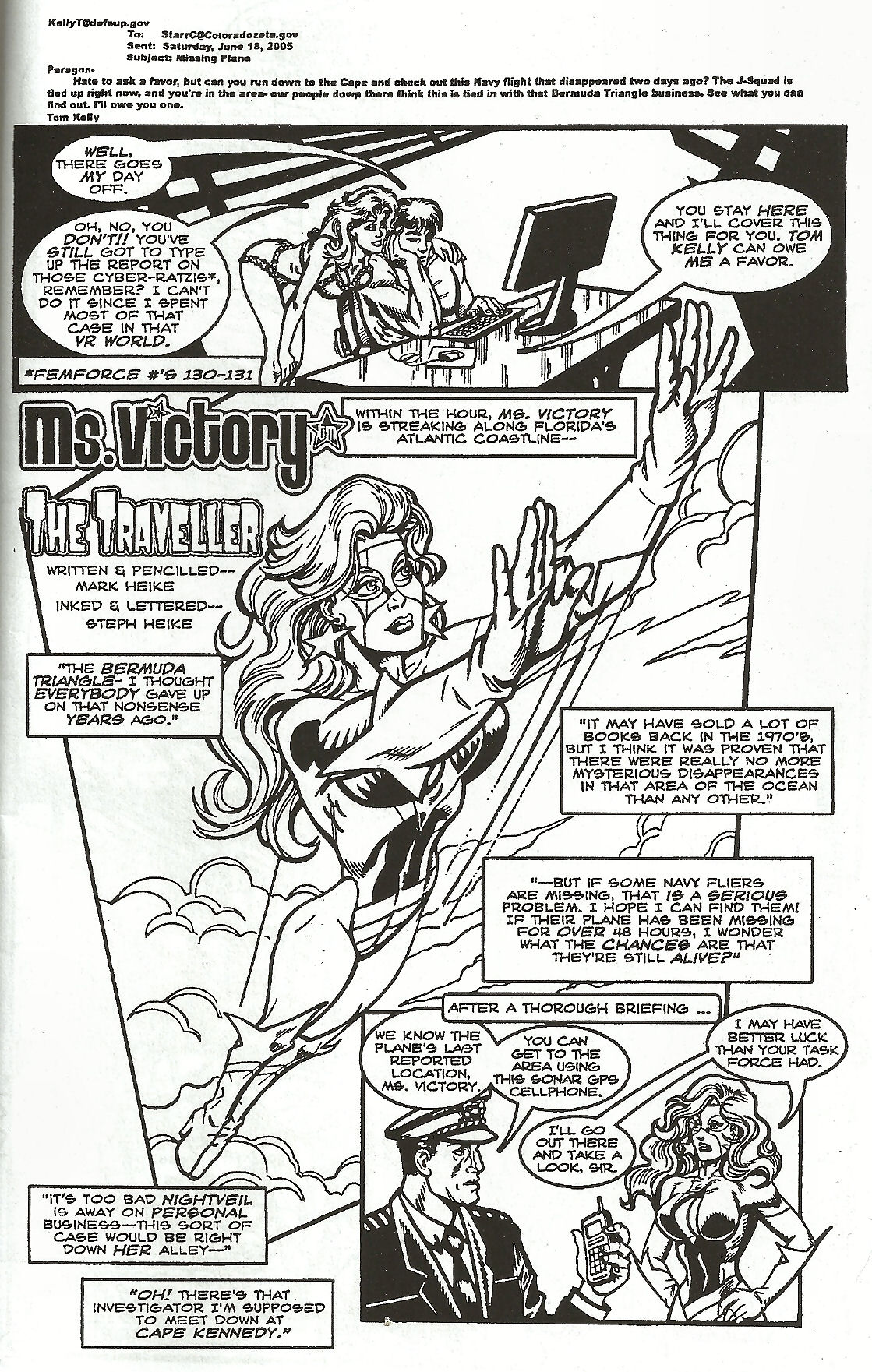 Read online Femforce comic -  Issue #135 - 2