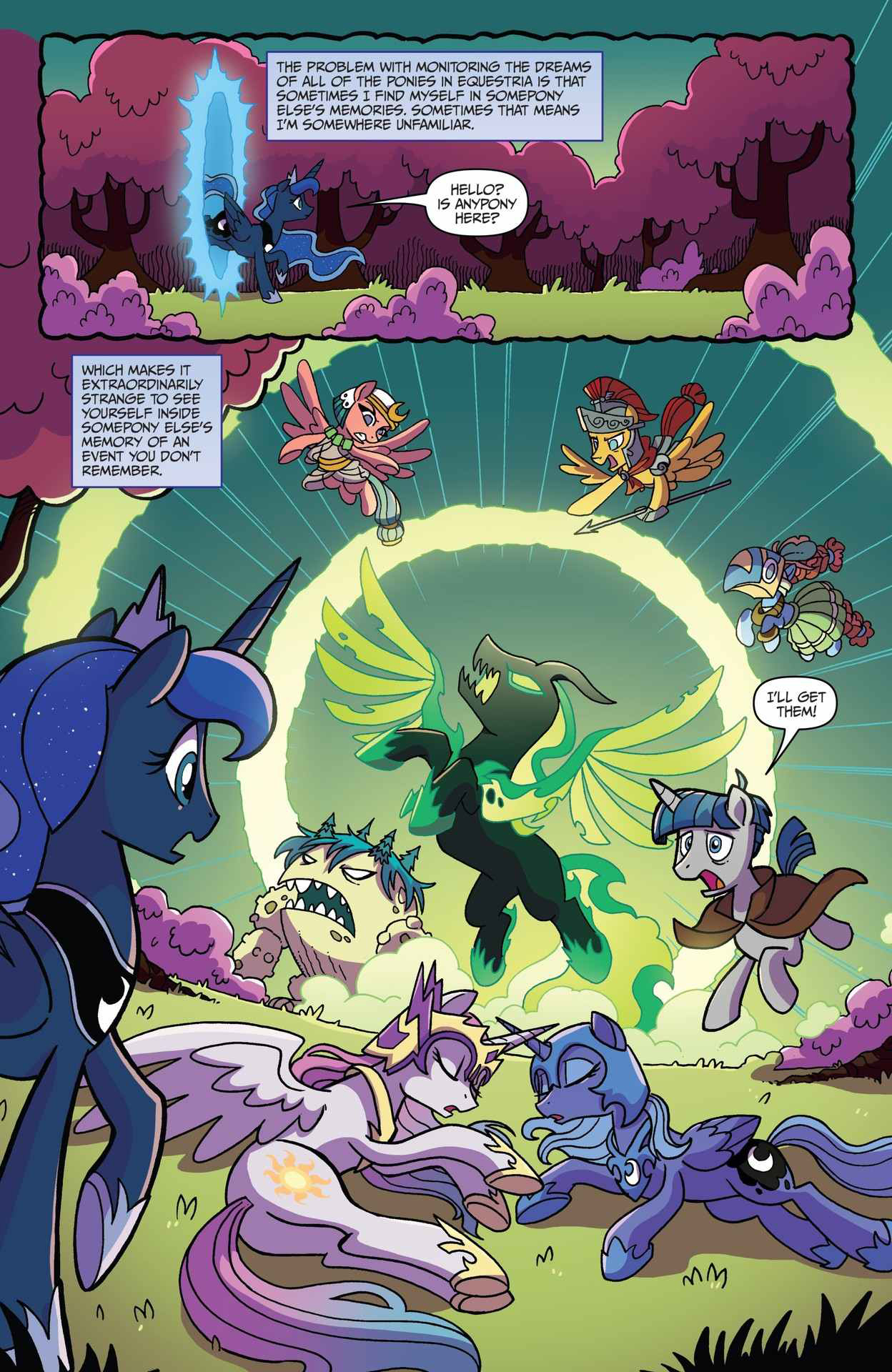 Read online My Little Pony: Nightmare Knights comic -  Issue #1 - 5