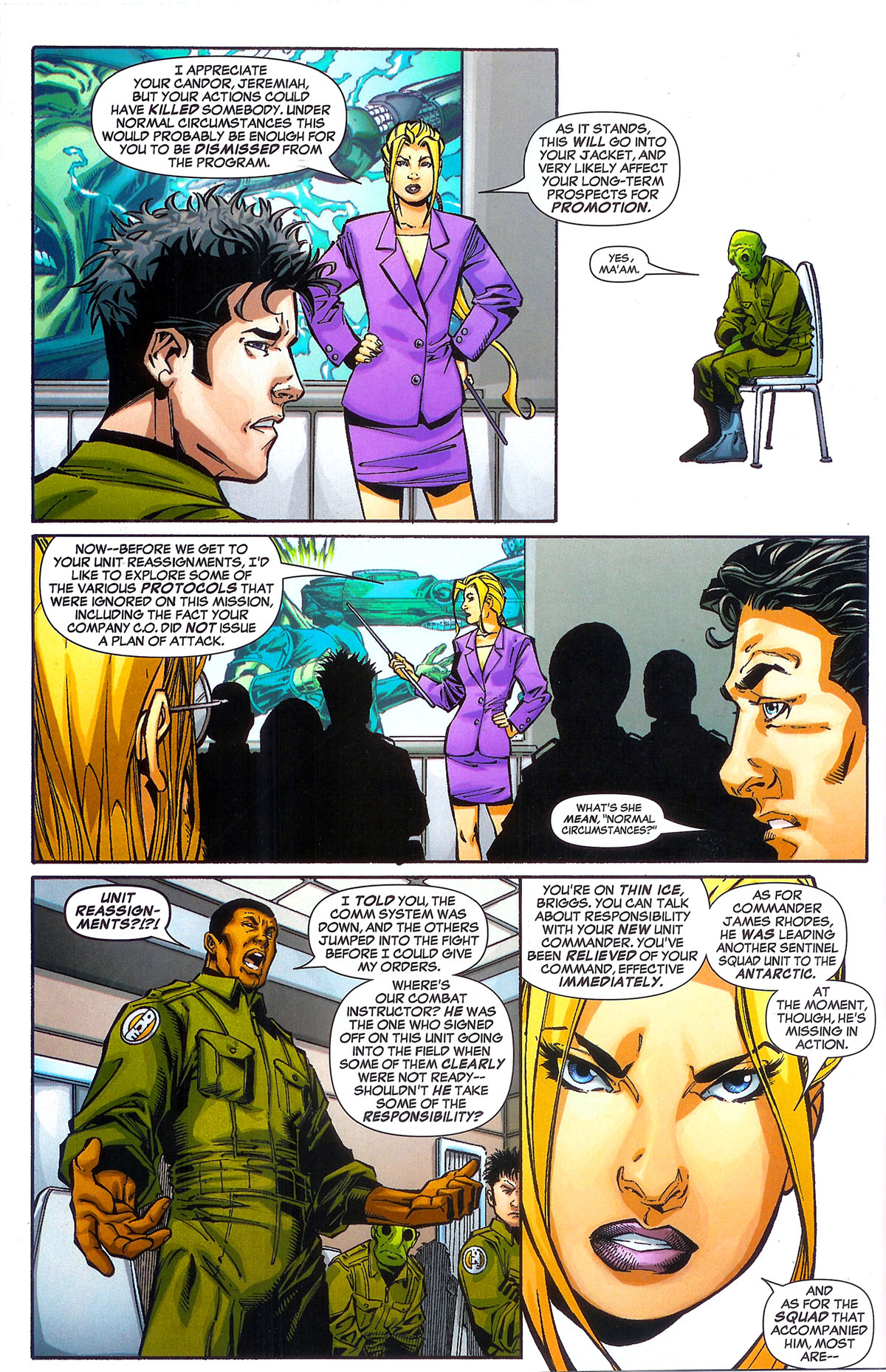 Read online Sentinel Squad O*N*E comic -  Issue #3 - 7