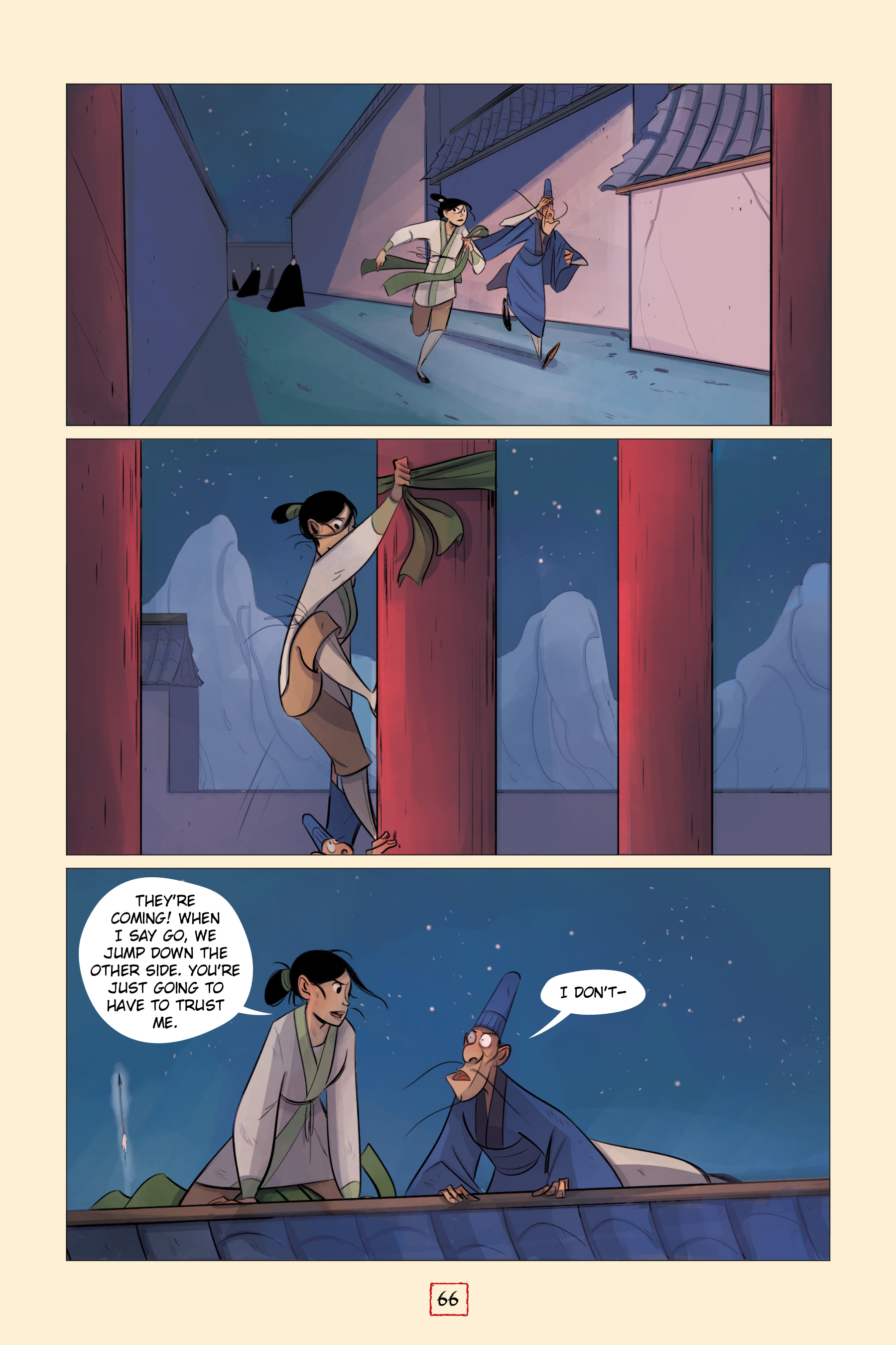 Read online Disney Mulan's Adventure Journal: The Palace of Secrets comic -  Issue # TPB - 65