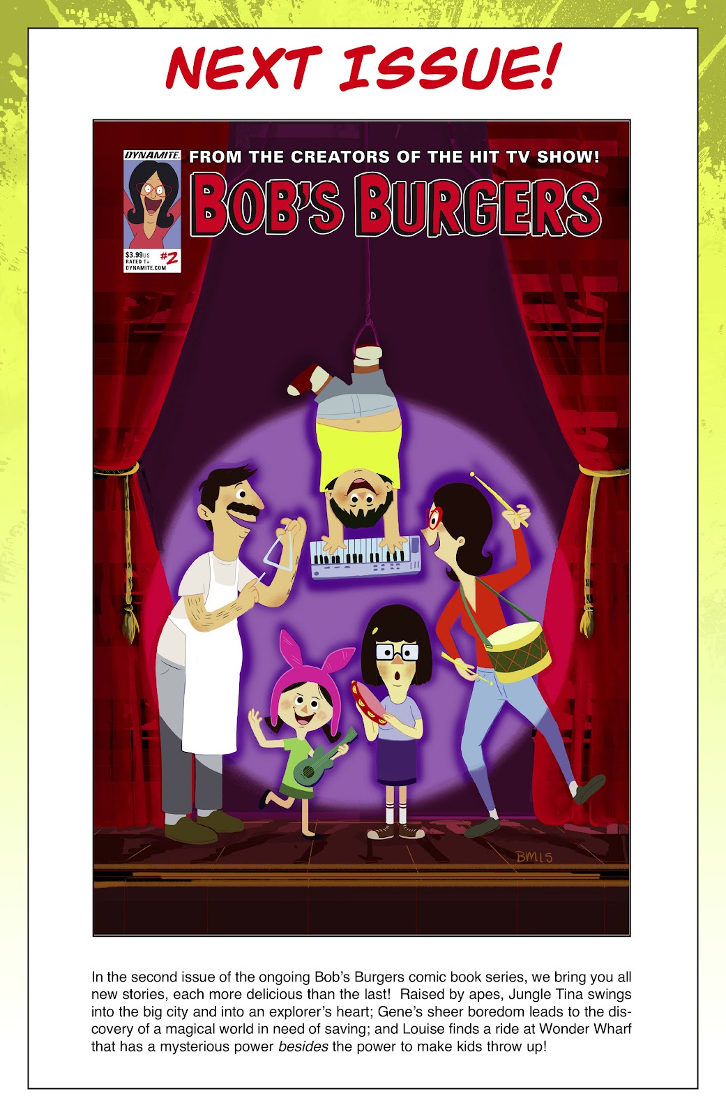 Bobs Burgers Digital Exclusive Edition 001 2015 Read Bobs Burgers