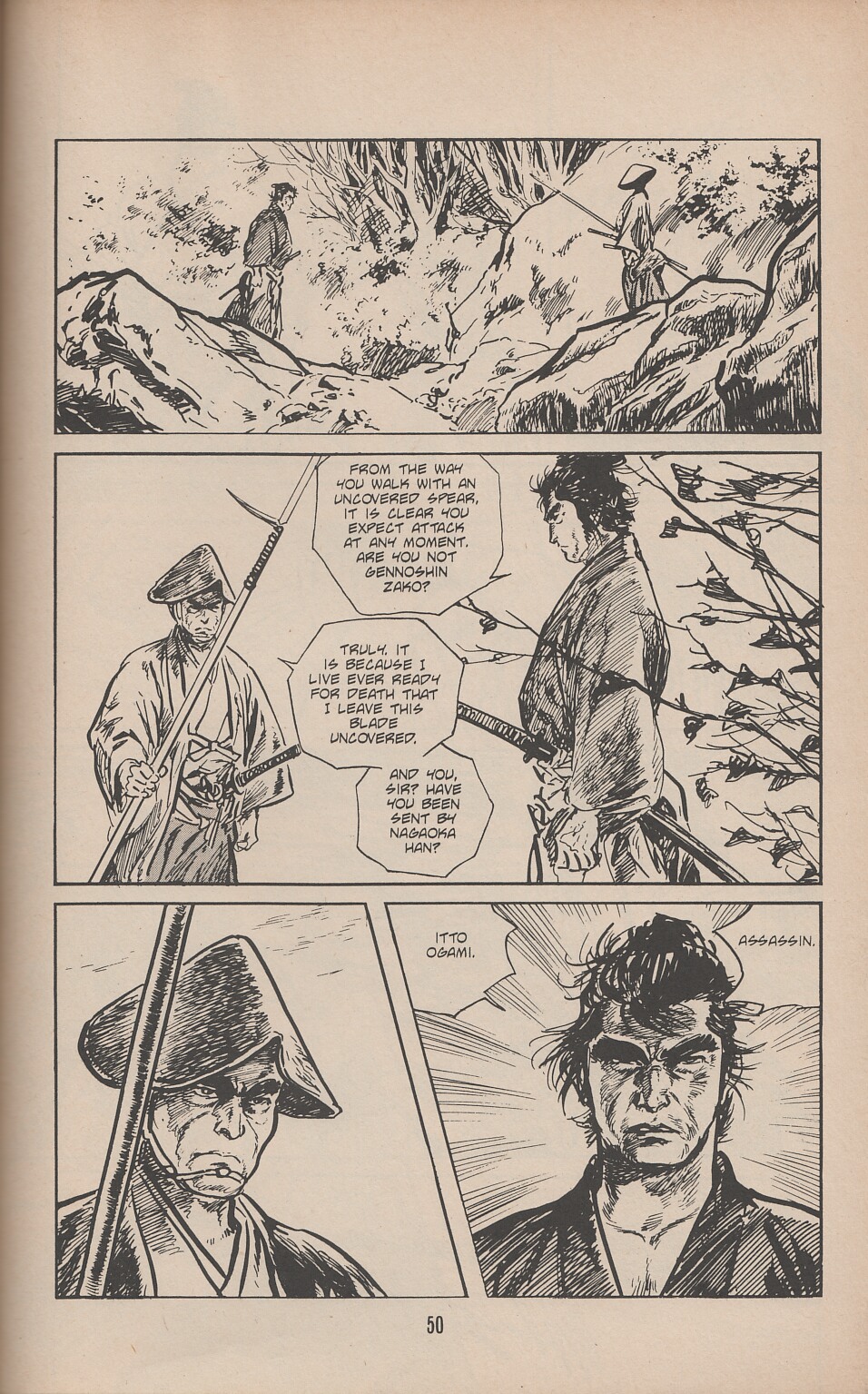 Read online Lone Wolf and Cub comic -  Issue #40 - 56