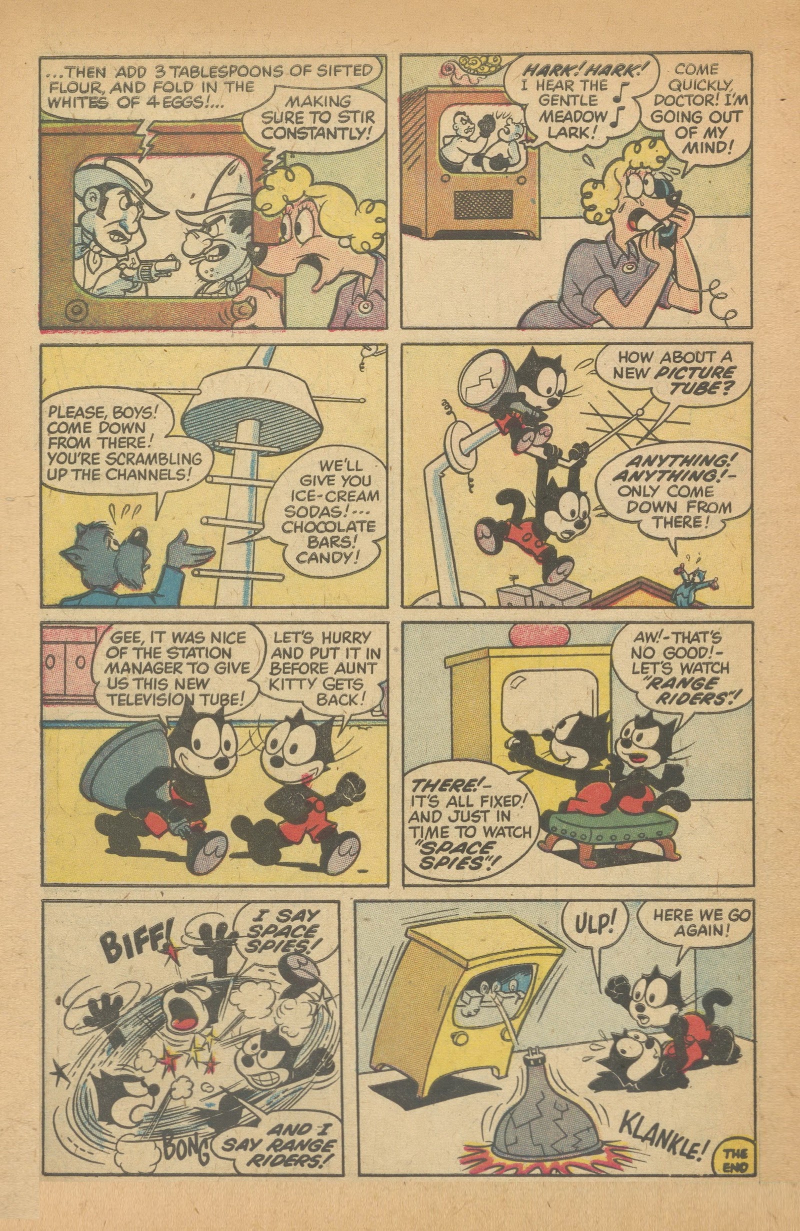 Read online Felix the Cat (1955) comic -  Issue #103 - 32