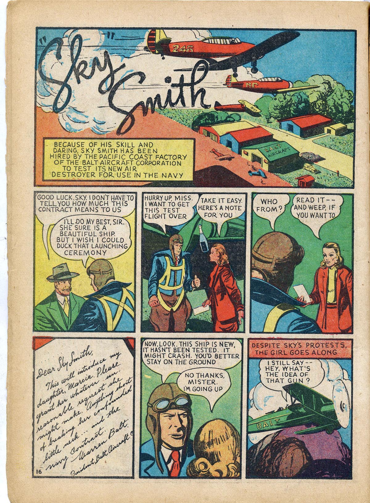 Read online Super-Mystery Comics comic -  Issue #2 - 19