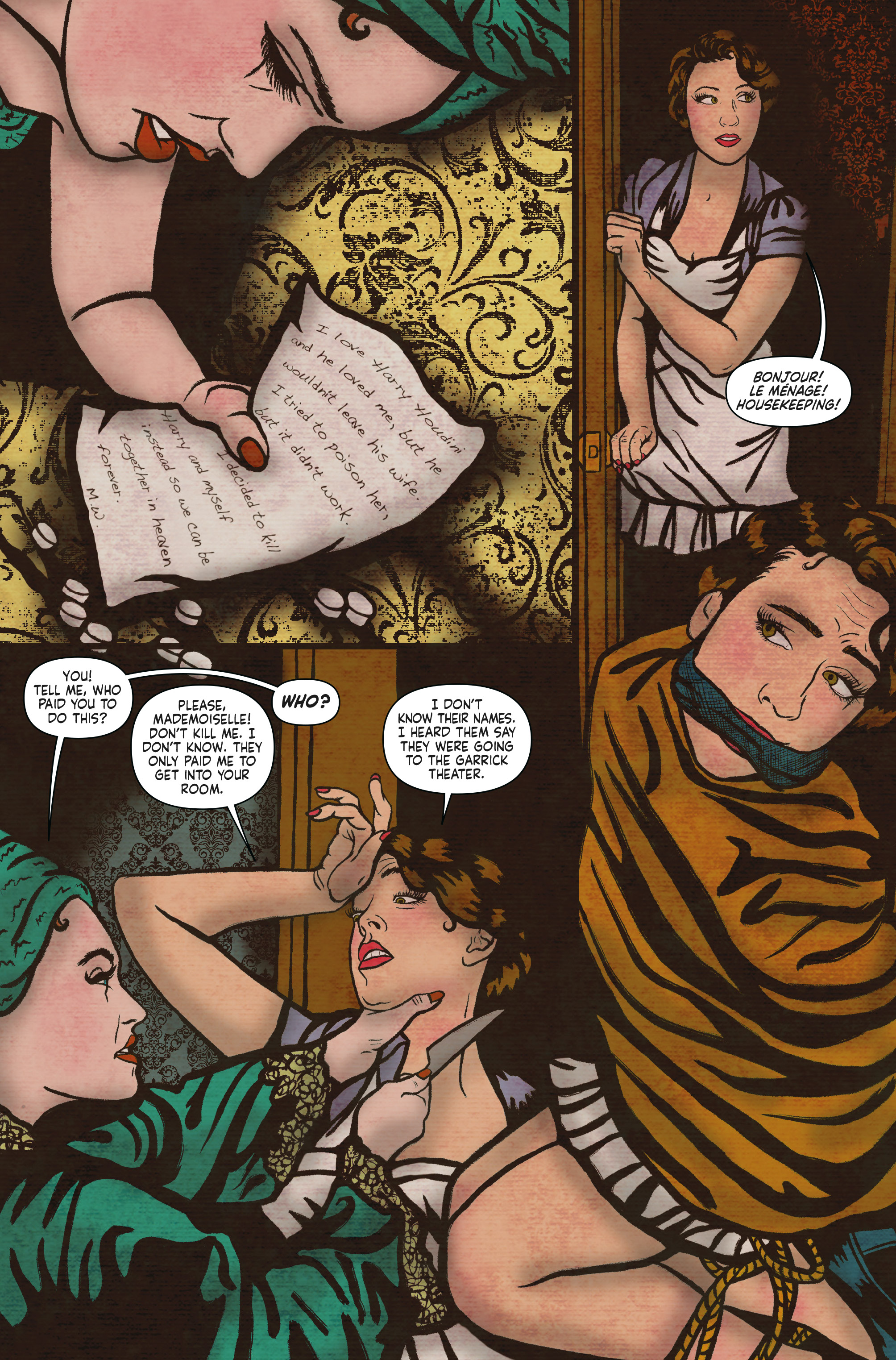 Read online Minky Woodcock: The Girl who Handcuffed Houdini comic -  Issue #4 - 14