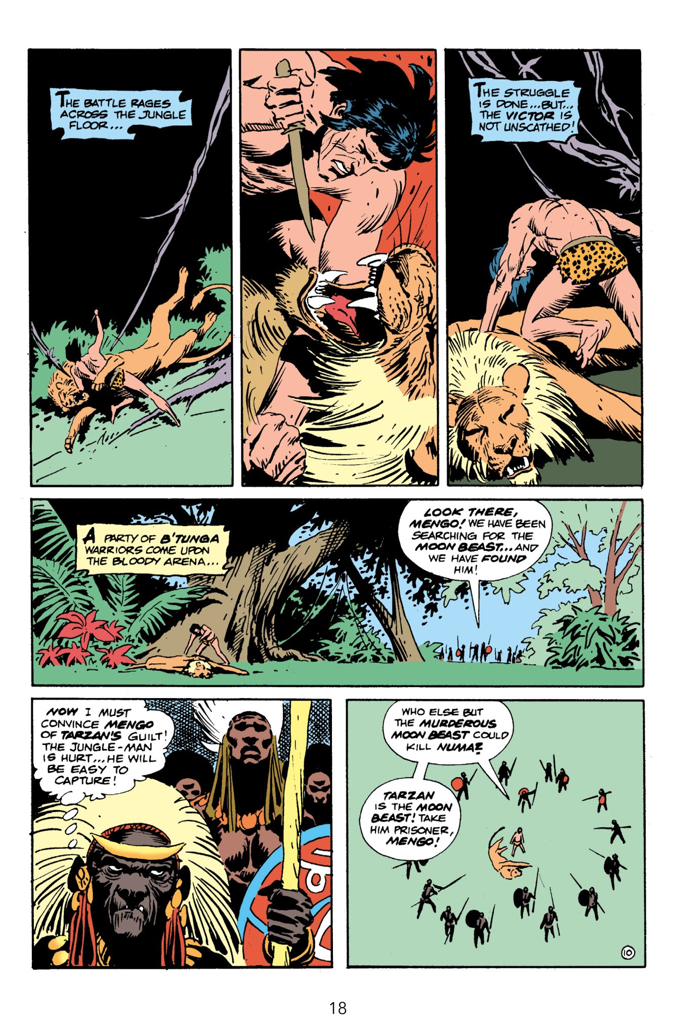 Read online Edgar Rice Burroughs' Tarzan The Joe Kubert Years comic -  Issue # TPB 3 (Part 1) - 20